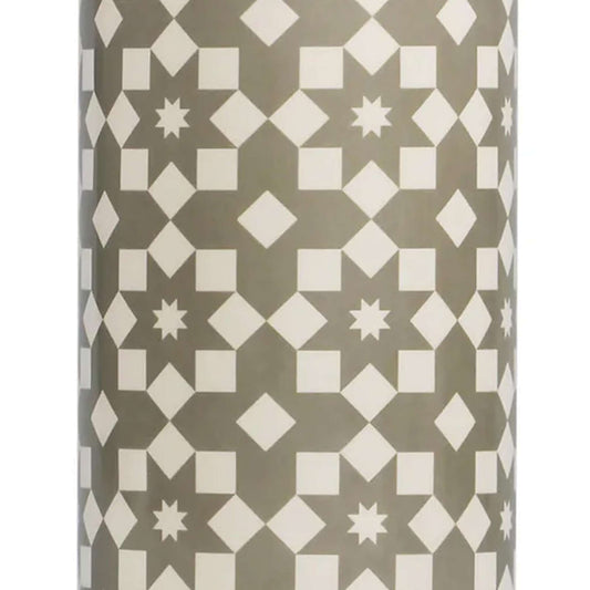 Shruti Designs Tiles Grey Tall Vase