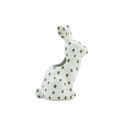 Vase Ceramic Shaped (13cm) - Woodland Folk (Hare)