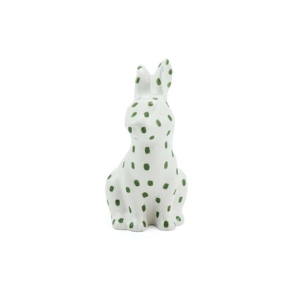 Vase Ceramic Shaped (13cm) - Woodland Folk (Hare)