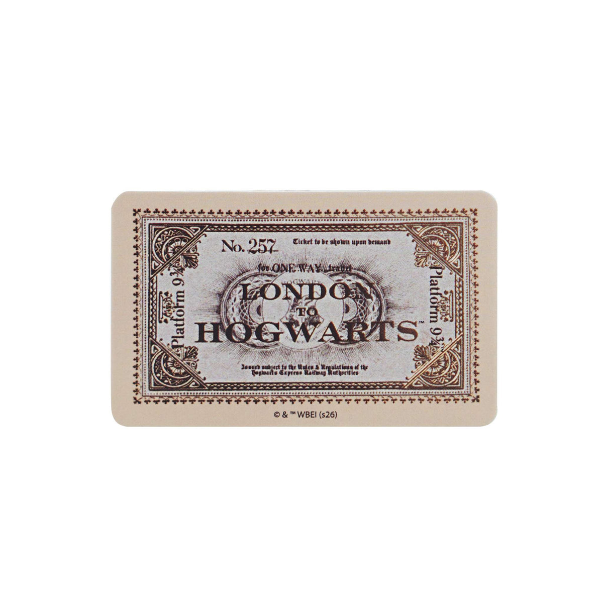 Harry Potter London to Hogwarts Vinyl Sticker