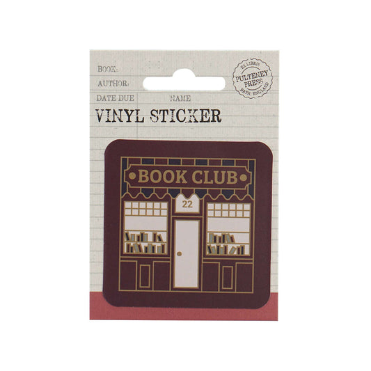 Vinyl Sticker - Book Club