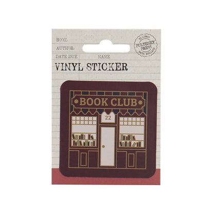 Vinyl Sticker - Book Club