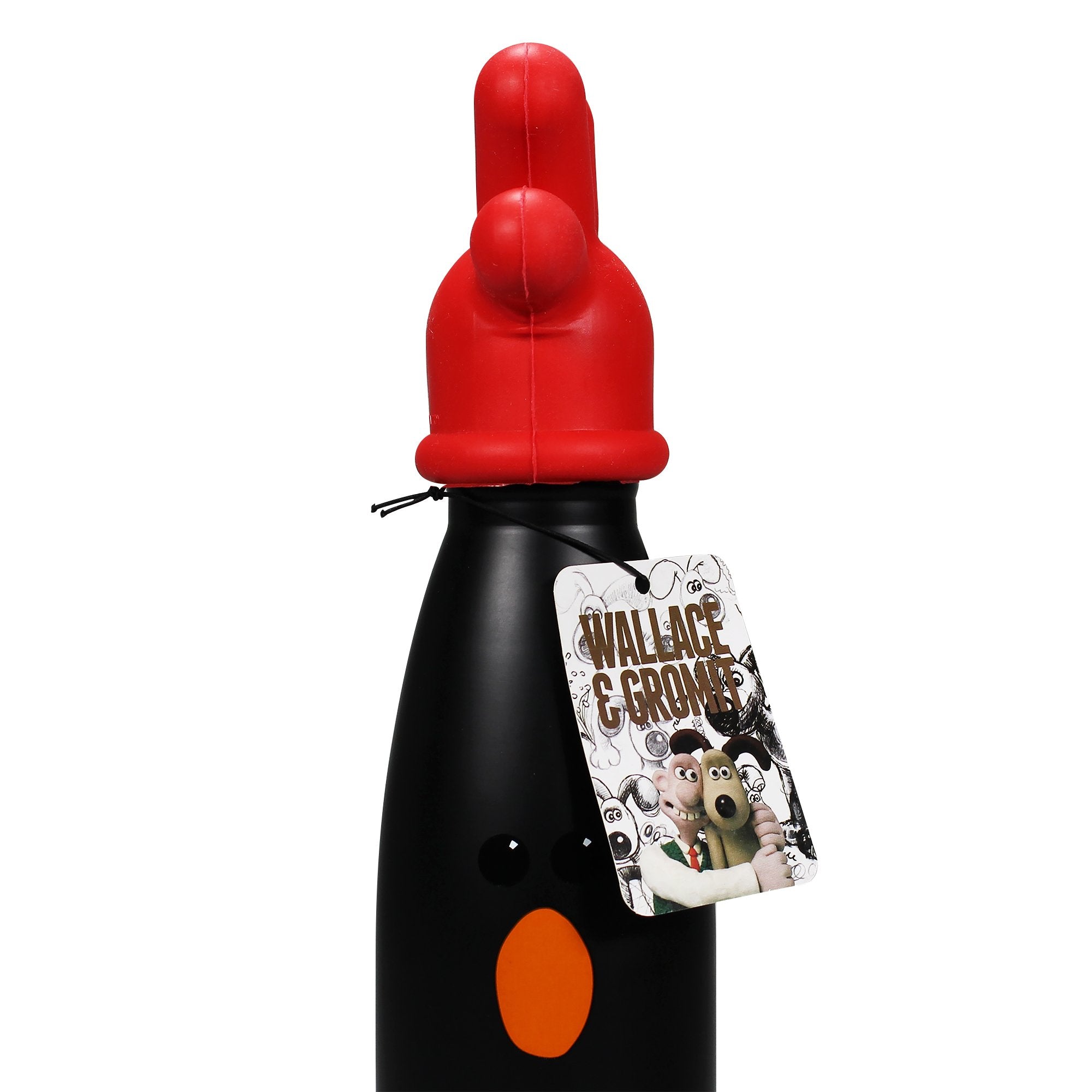 Water Bottle Metal 3D (500ml) - Wallace & Gromit (Feathers)