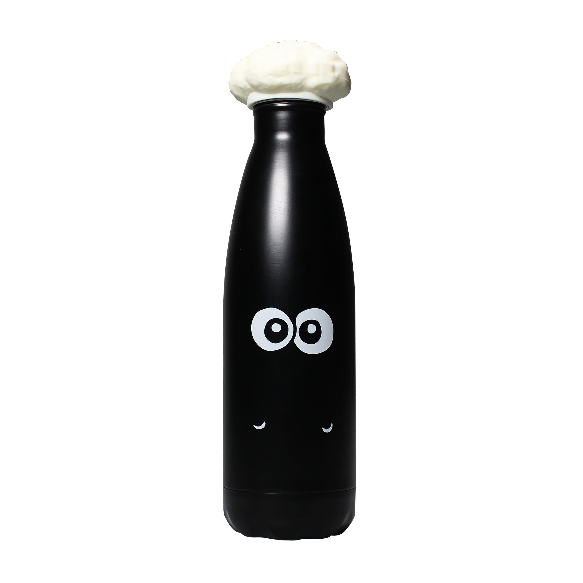 Water Bottle Metal (500ml) 3D Lid - Wallace & Gromit (Shaun)