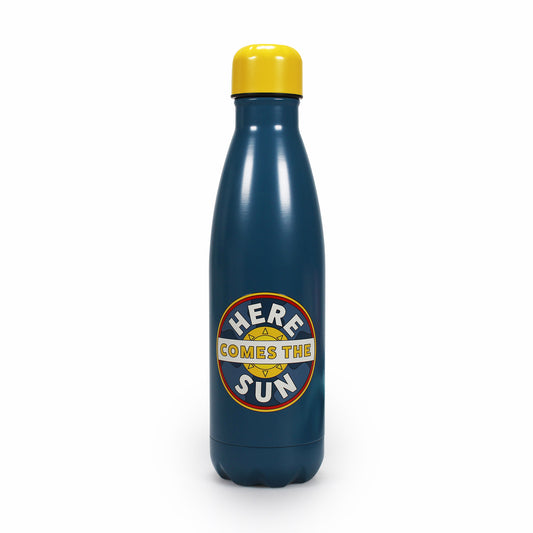 The Beatles Here Comes the Sun 500ml Metal Water Bottle