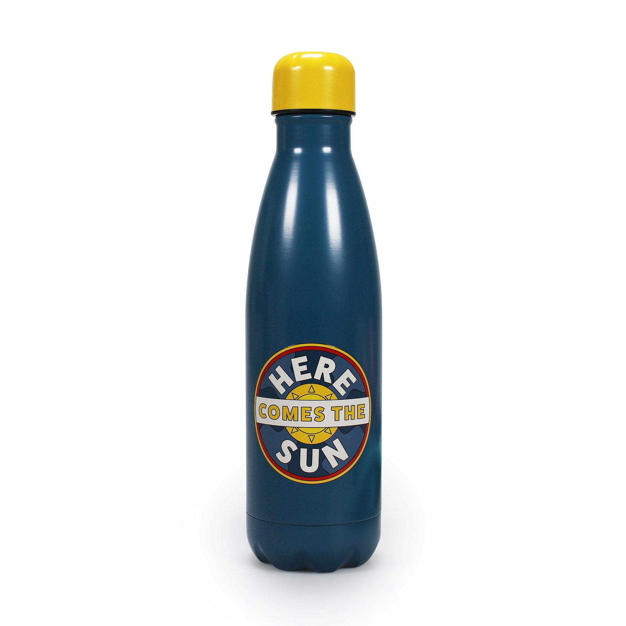 Water Bottle Metal Emboss. 500ml - The Beatles (The Sun)