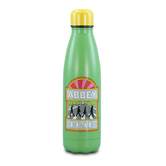 The Beatles Abbey Road Sign 500ml Metal Water Bottle