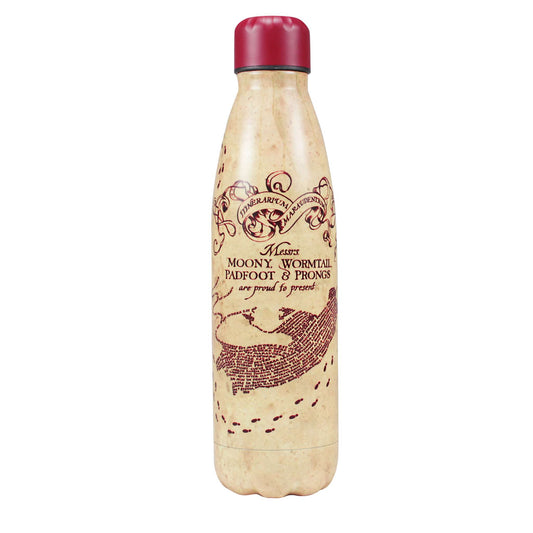 Harry Potter Metal Water Bottle - Marauder's Map