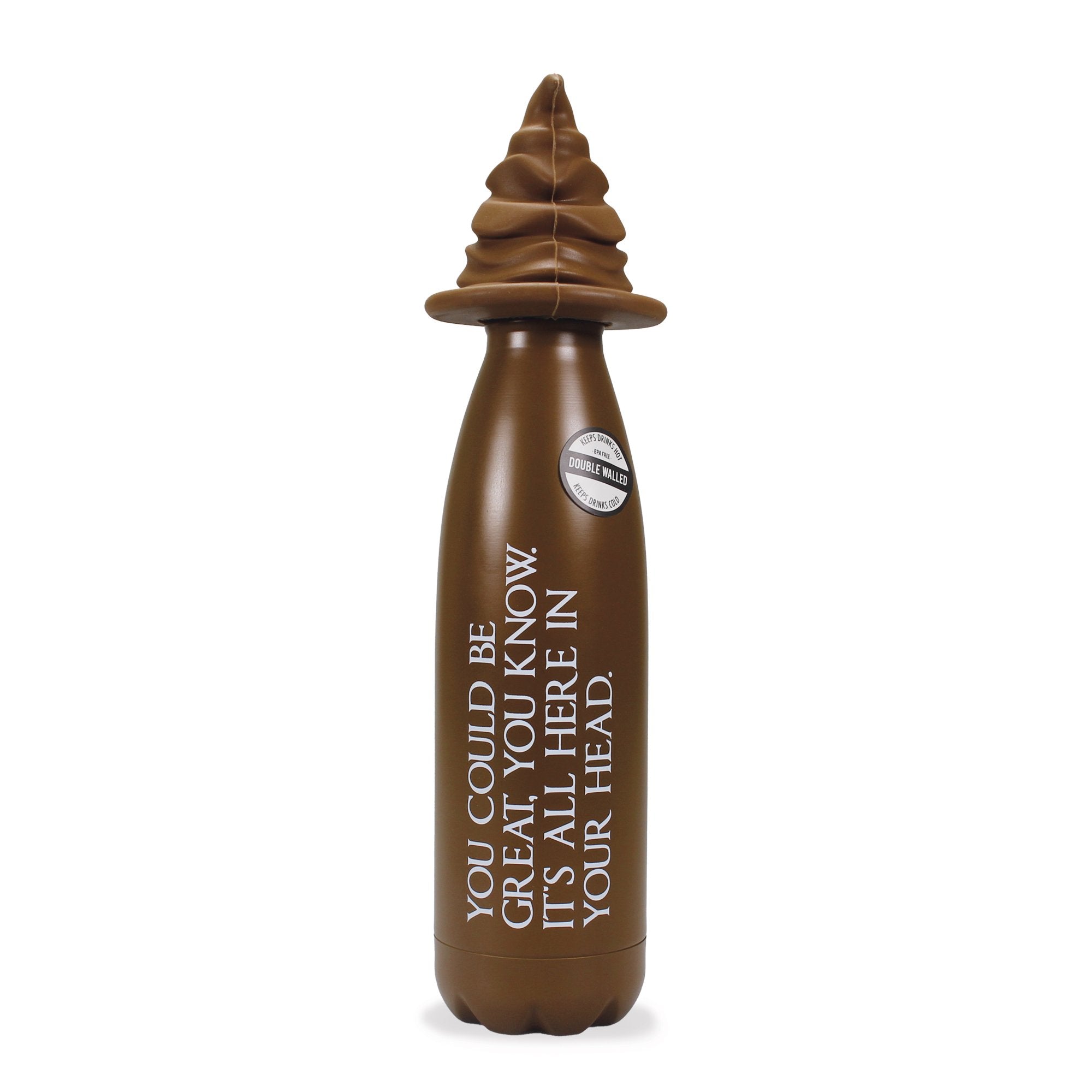 Water Bottle Metal 3D (500ml) - Harry Potter (Sorting H)
