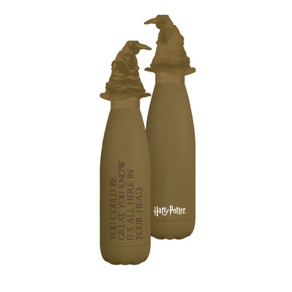 Harry Potter 3D Sorting Hat Stainless Steel Water Bottle - 500ml