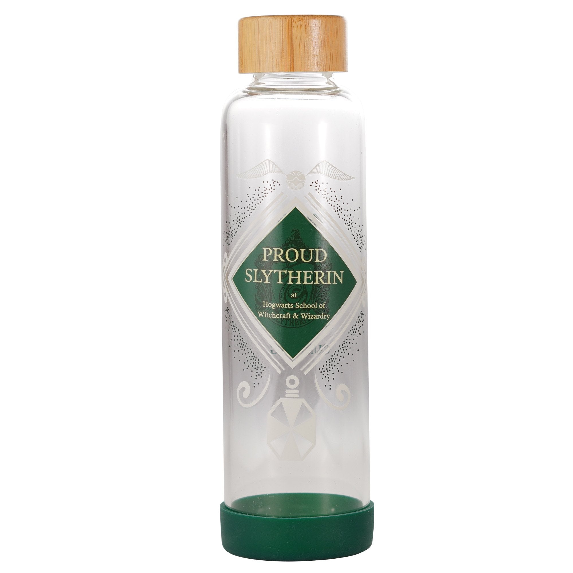 Water Bottle Glass (500ml) - Harry Potter (Proud Slytherin)