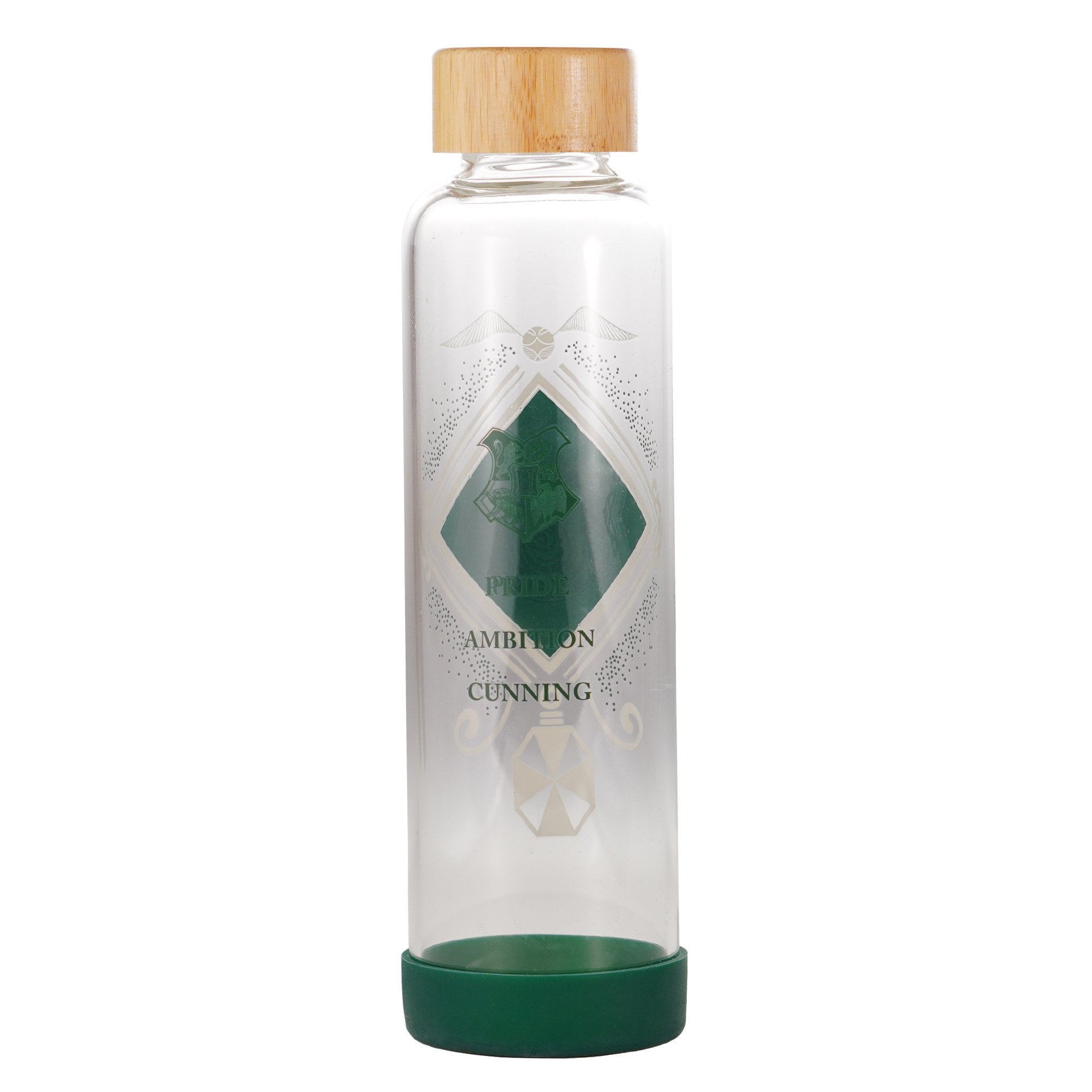 Water Bottle Glass (500ml) - Harry Potter (Proud Slytherin)