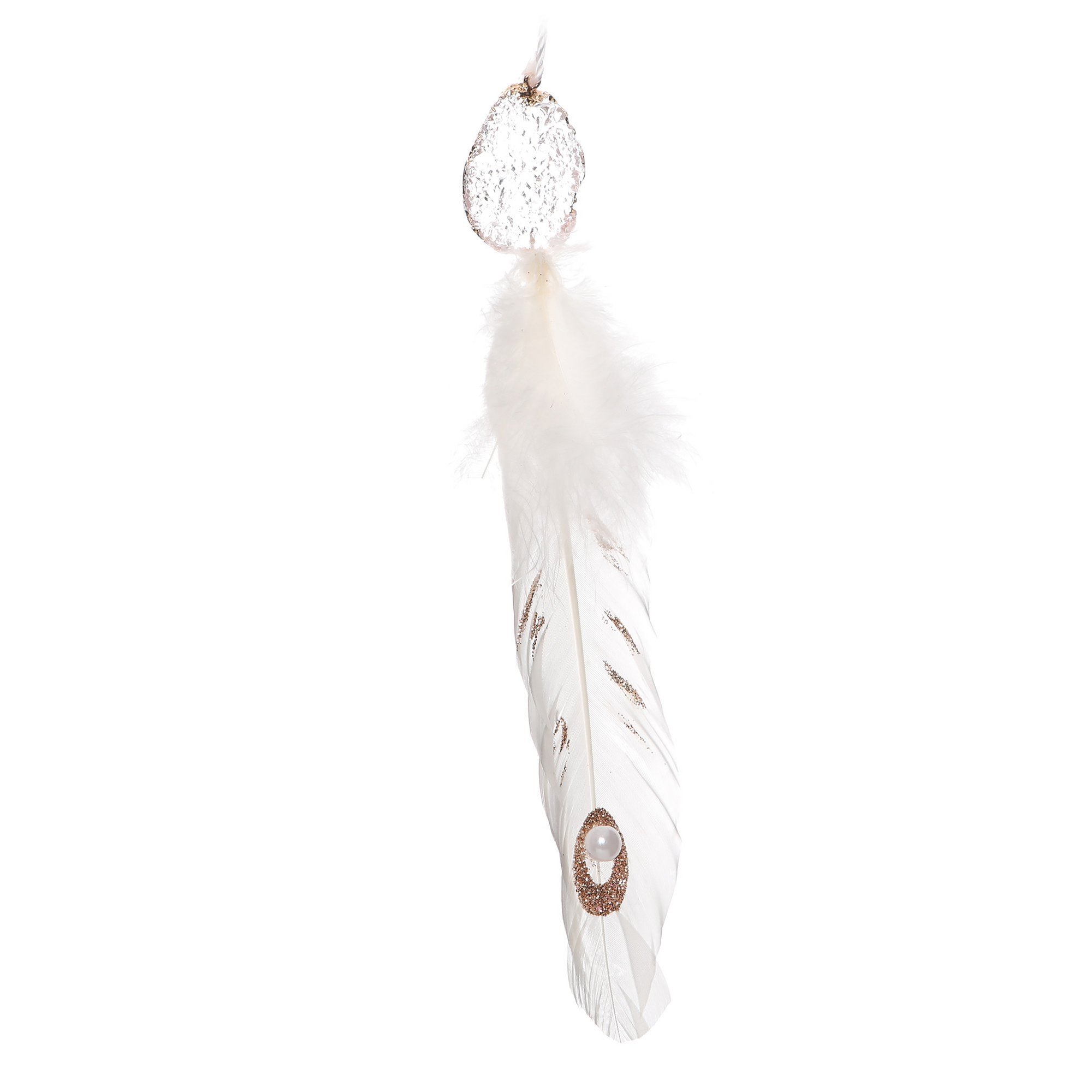 White Feather Decoration