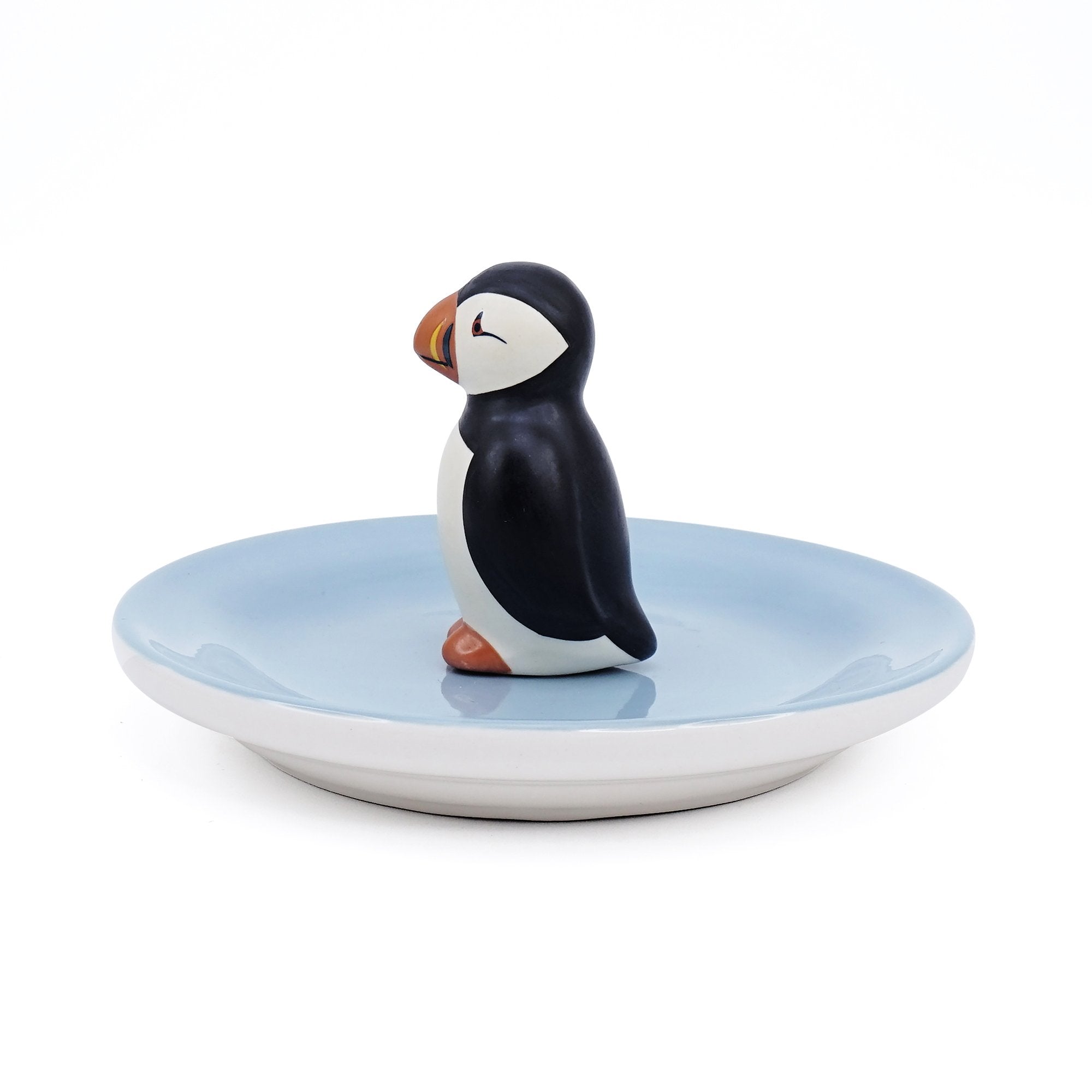 Trinket Dish Boxed (13cm) - RSPB (Puffin)