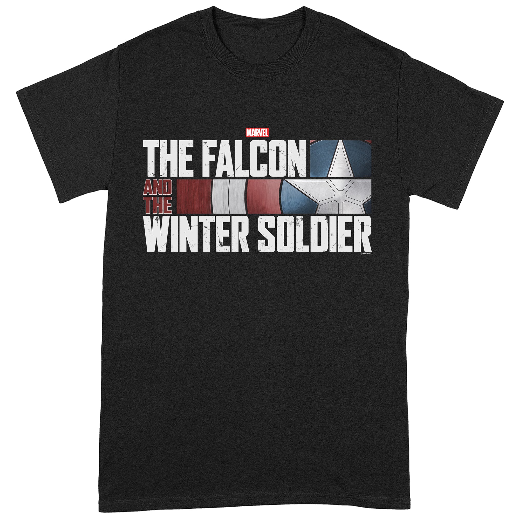 The Falcon and The Winter Soldier Marvel Logo T-Shirt