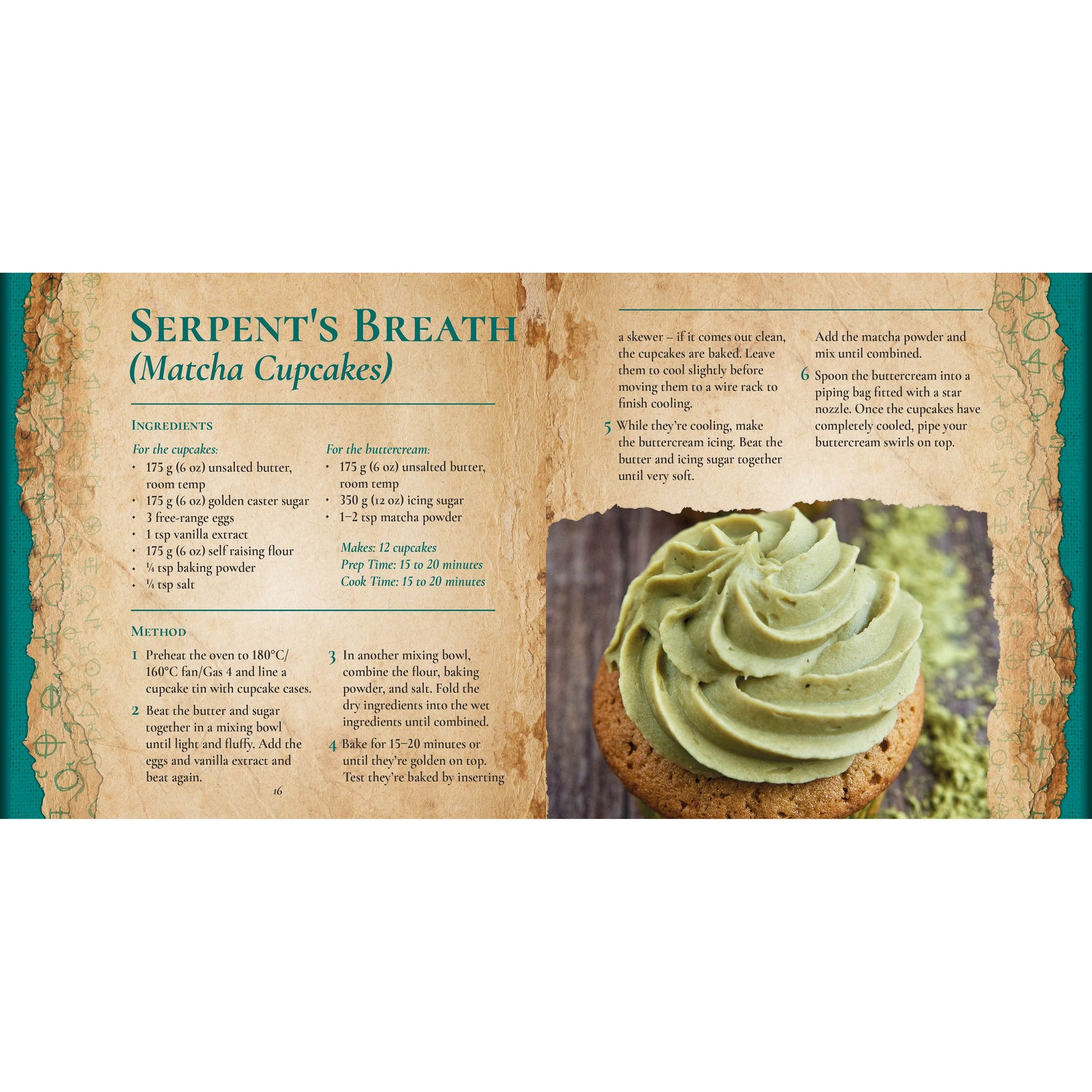 Giftbook Square 64pp - School of Alchemy Bewitched Baking