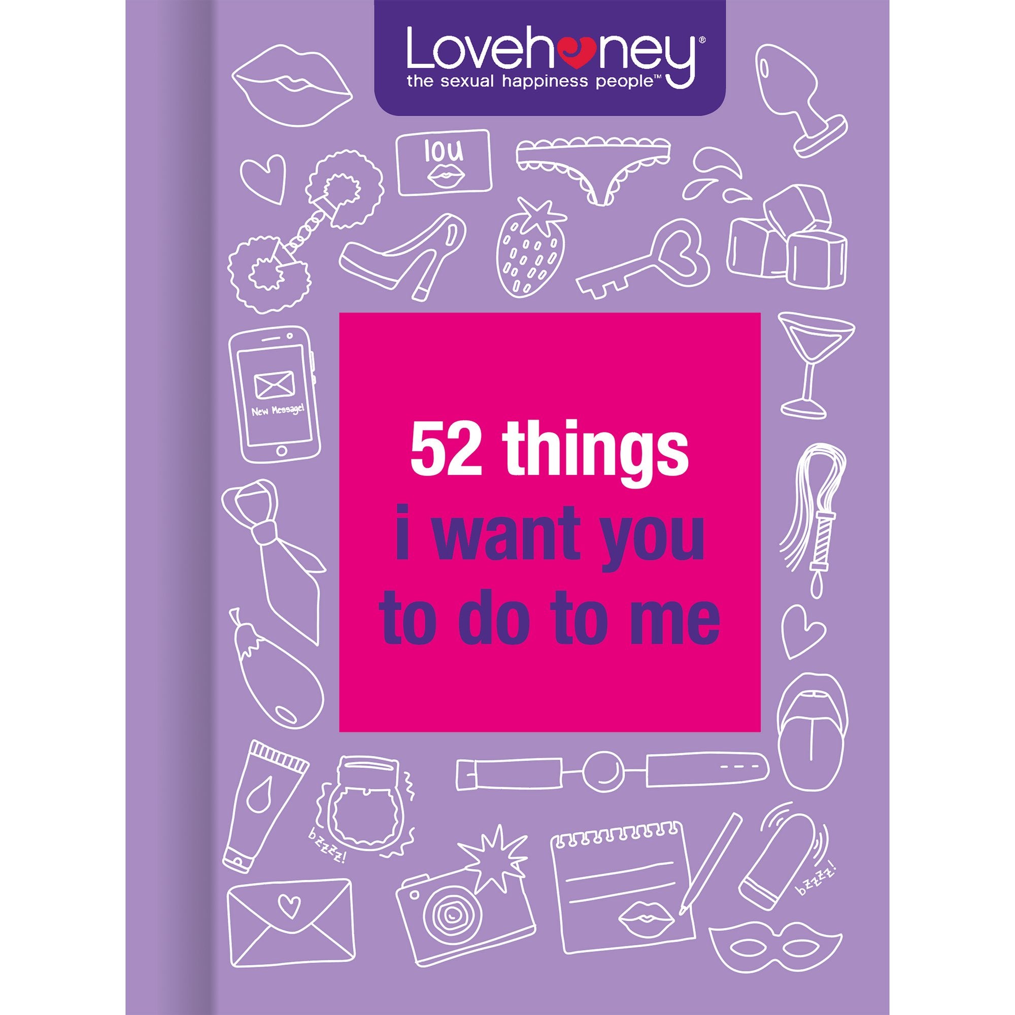 Giftbook Chunky 112pp - Lovehoney (52 Things I Want You To)