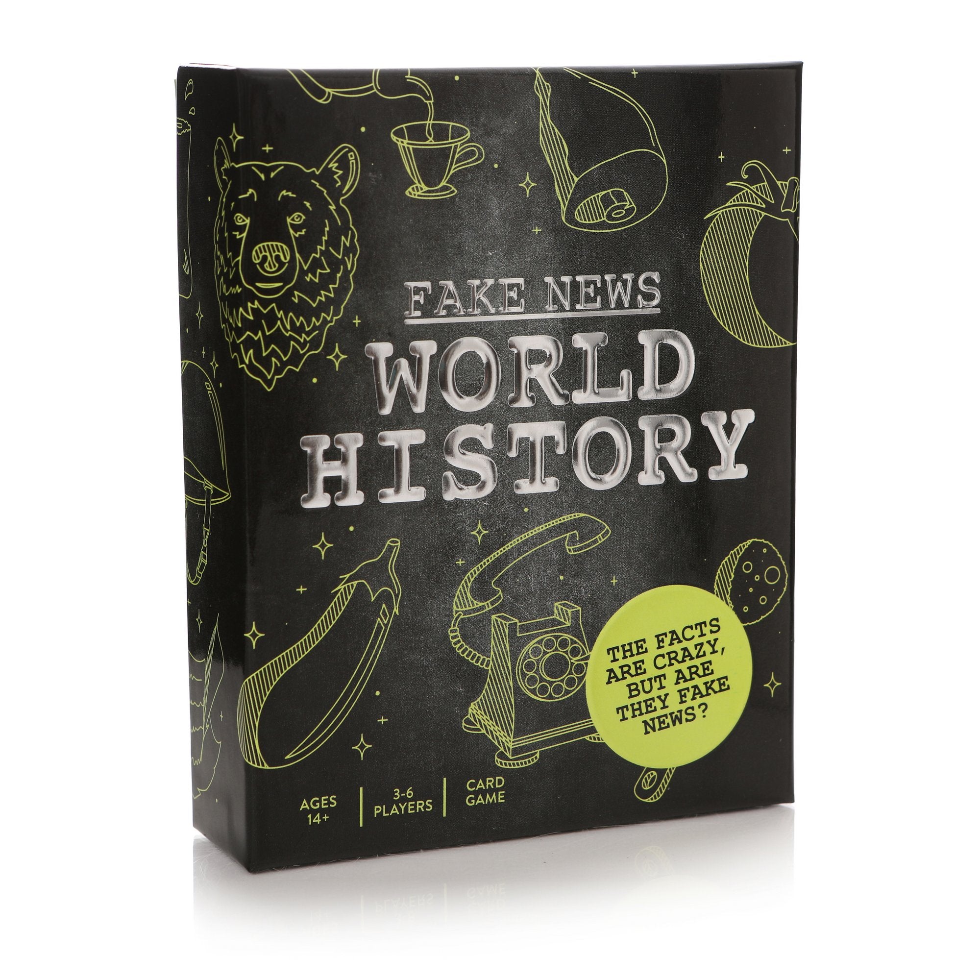 Card Game Pack:  Fake News:  World History