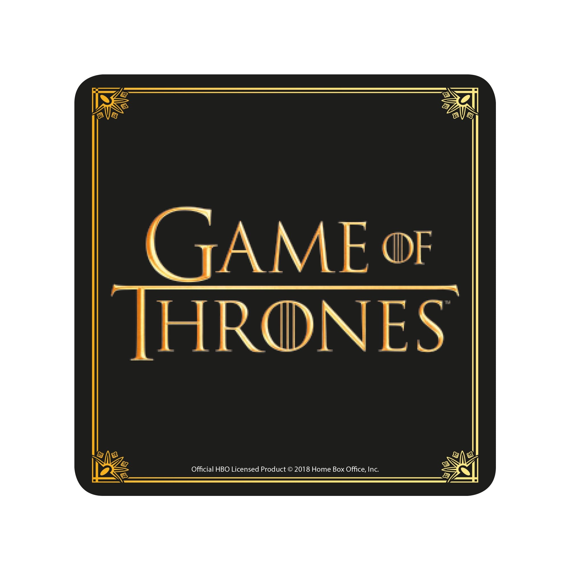 Coaster Single - Game Of Thrones (Logo) | Half Moon Bay Shop