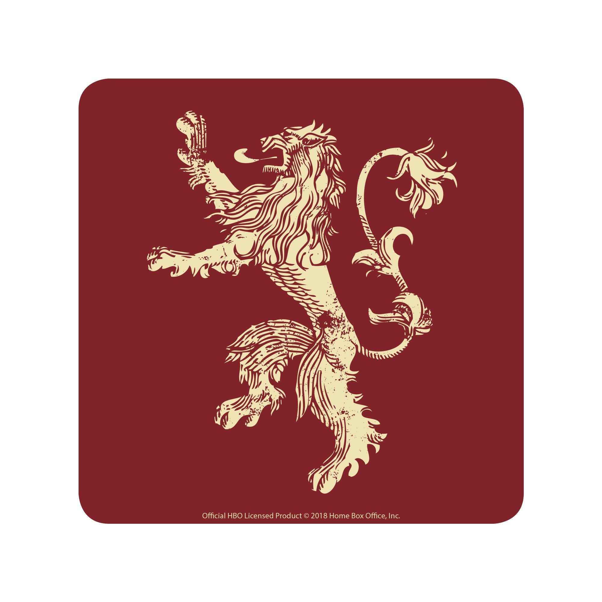 Game Of Thrones Coaster - Lannister