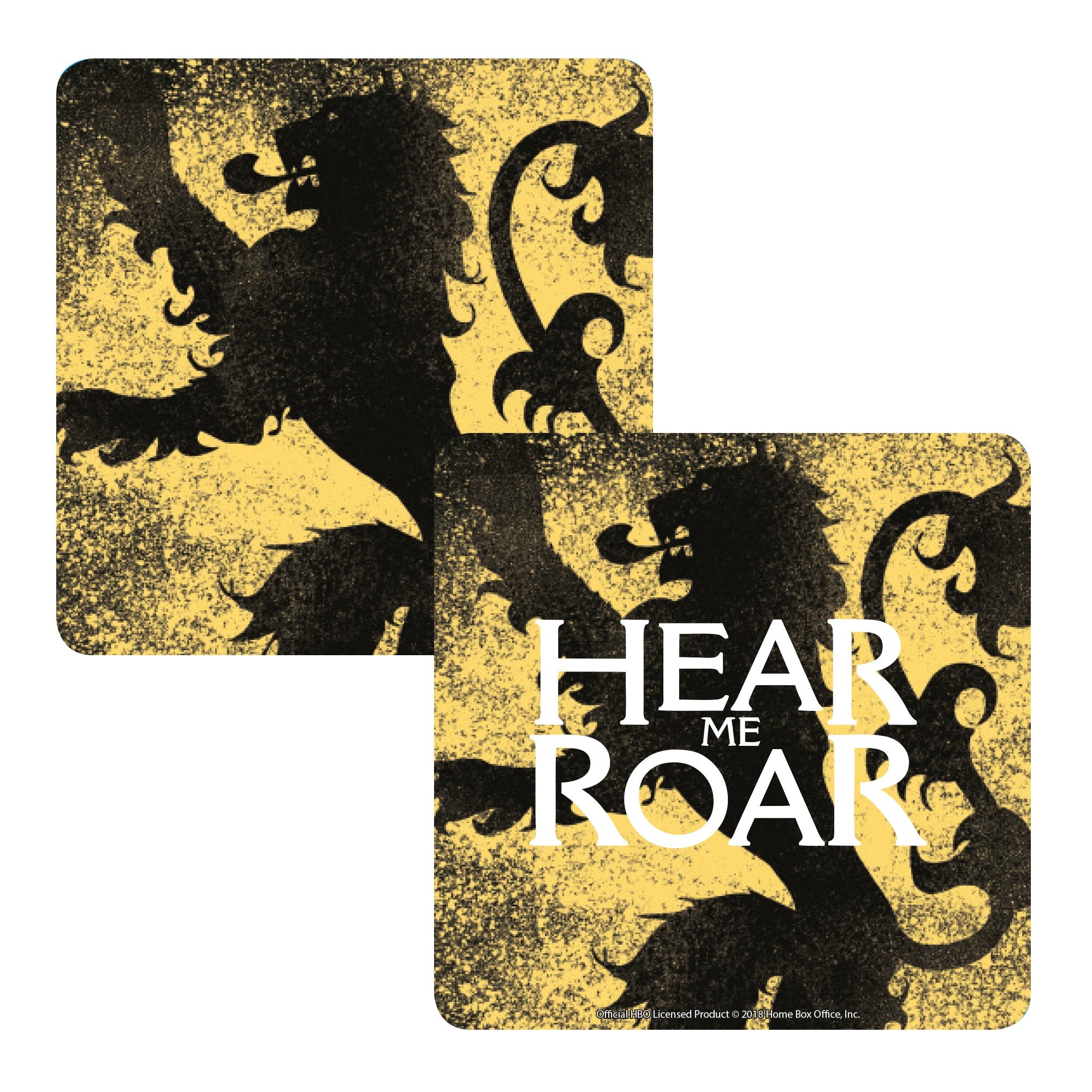 Game Of Thrones Lenticular Coaster - Lannister