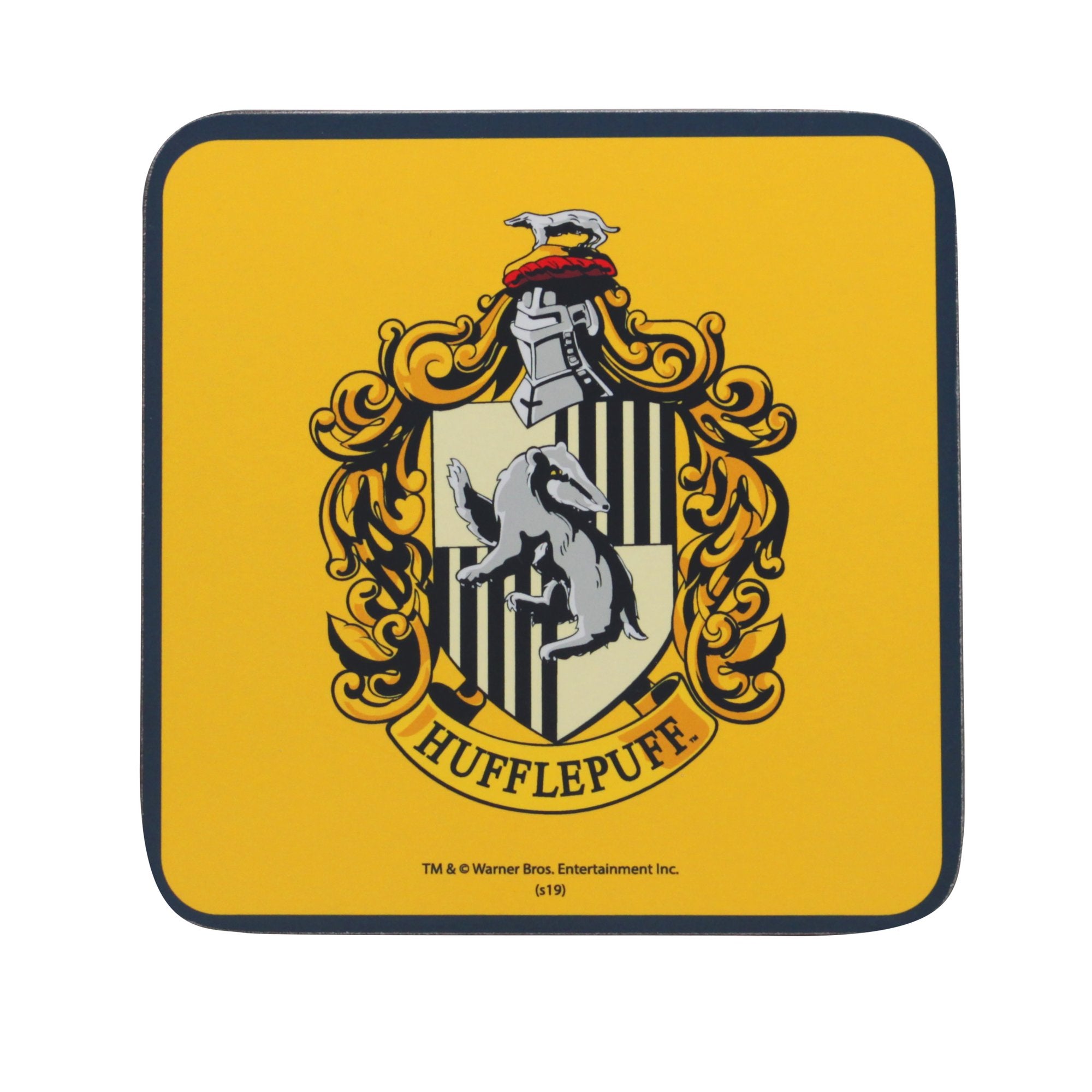 Harry Potter Coaster - Hufflepuff Crest