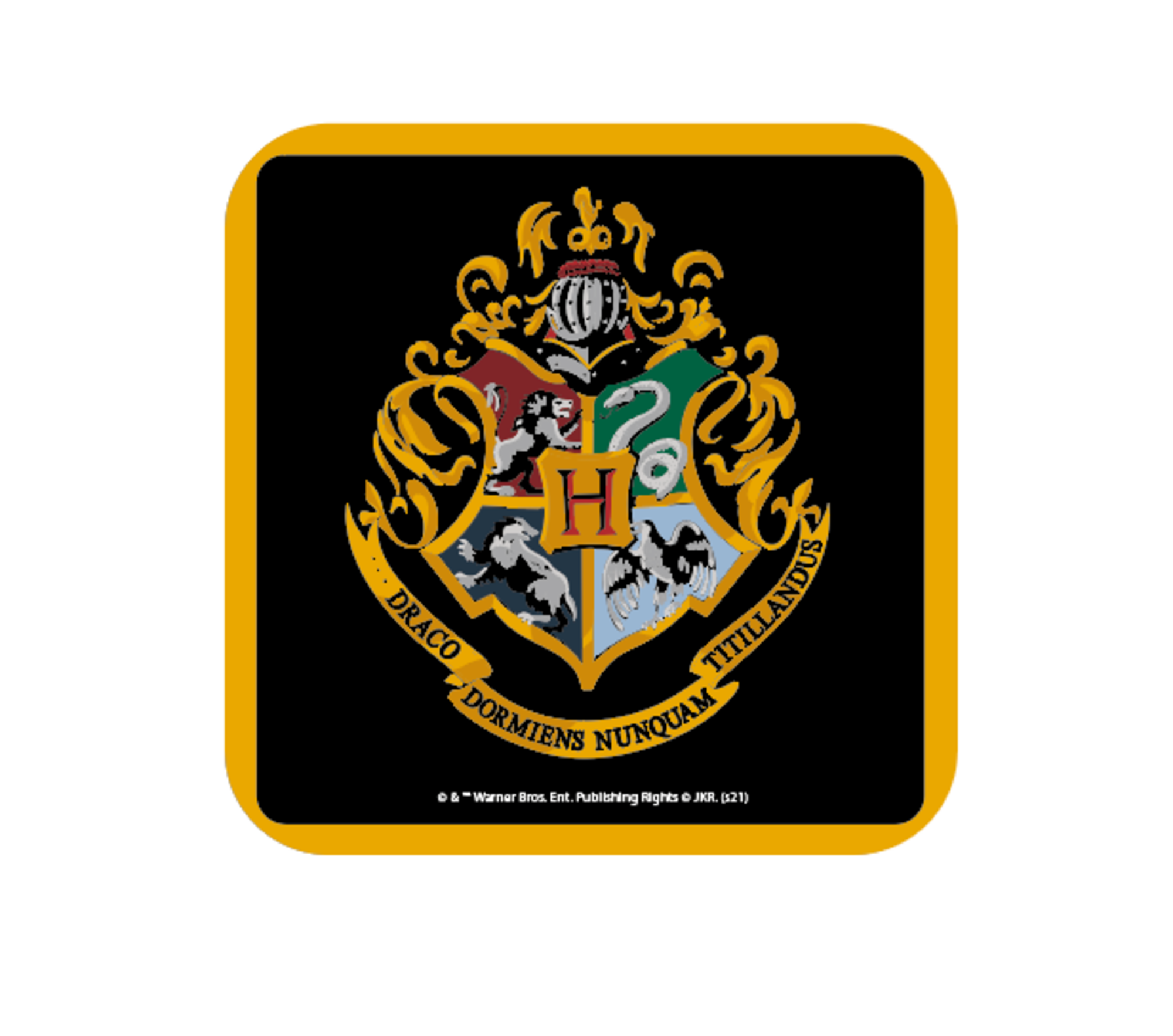 Harry Potter Hogwarts Crest Coaster