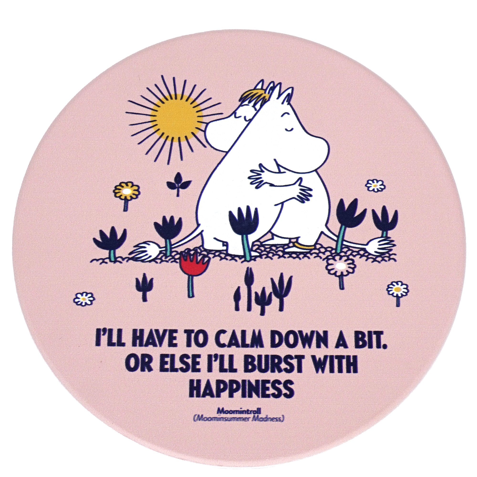 Coaster Single Ceramic - Moomin (Hug)