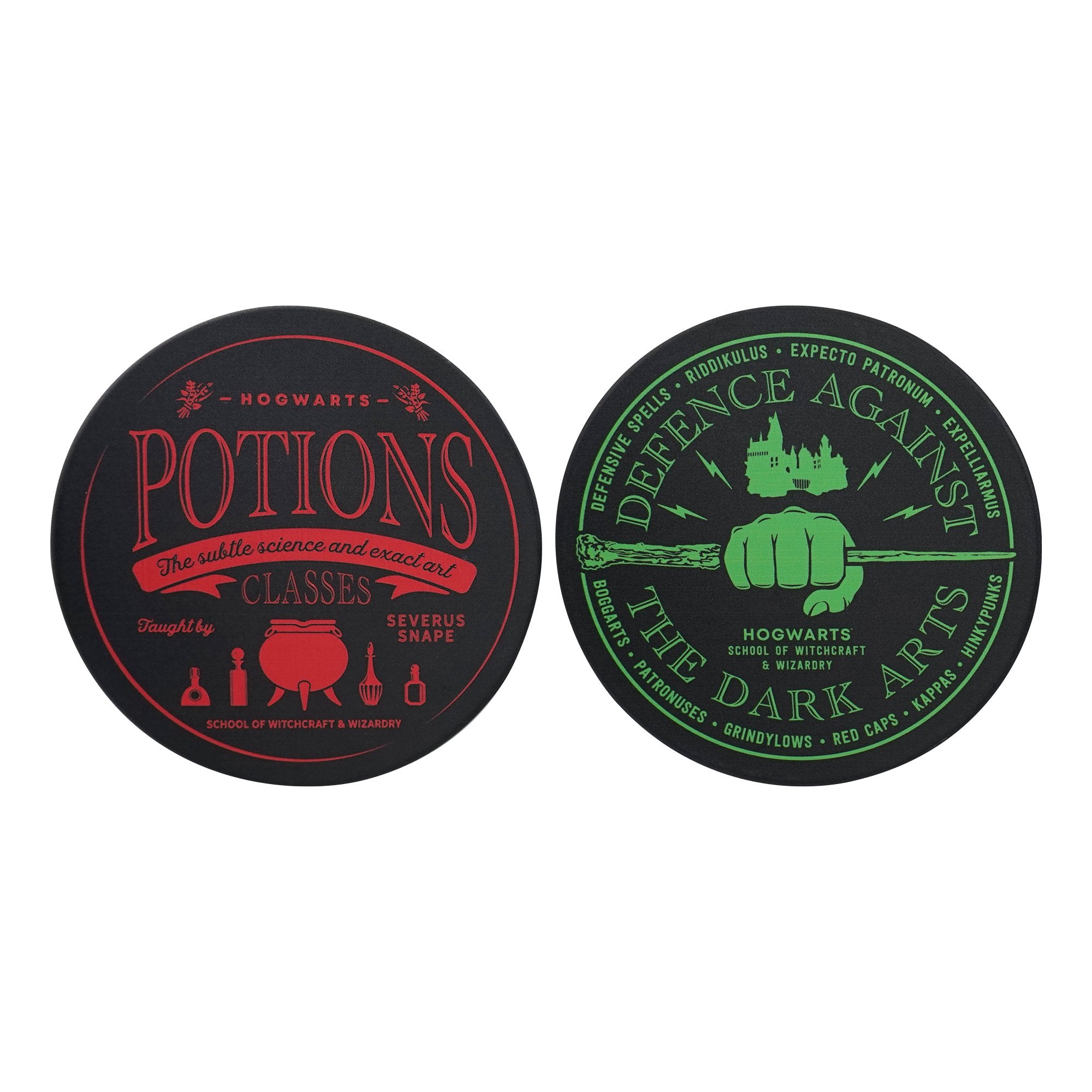 Coasters Set of 2 Ceramic Boxed - Harry Potter (Potions)