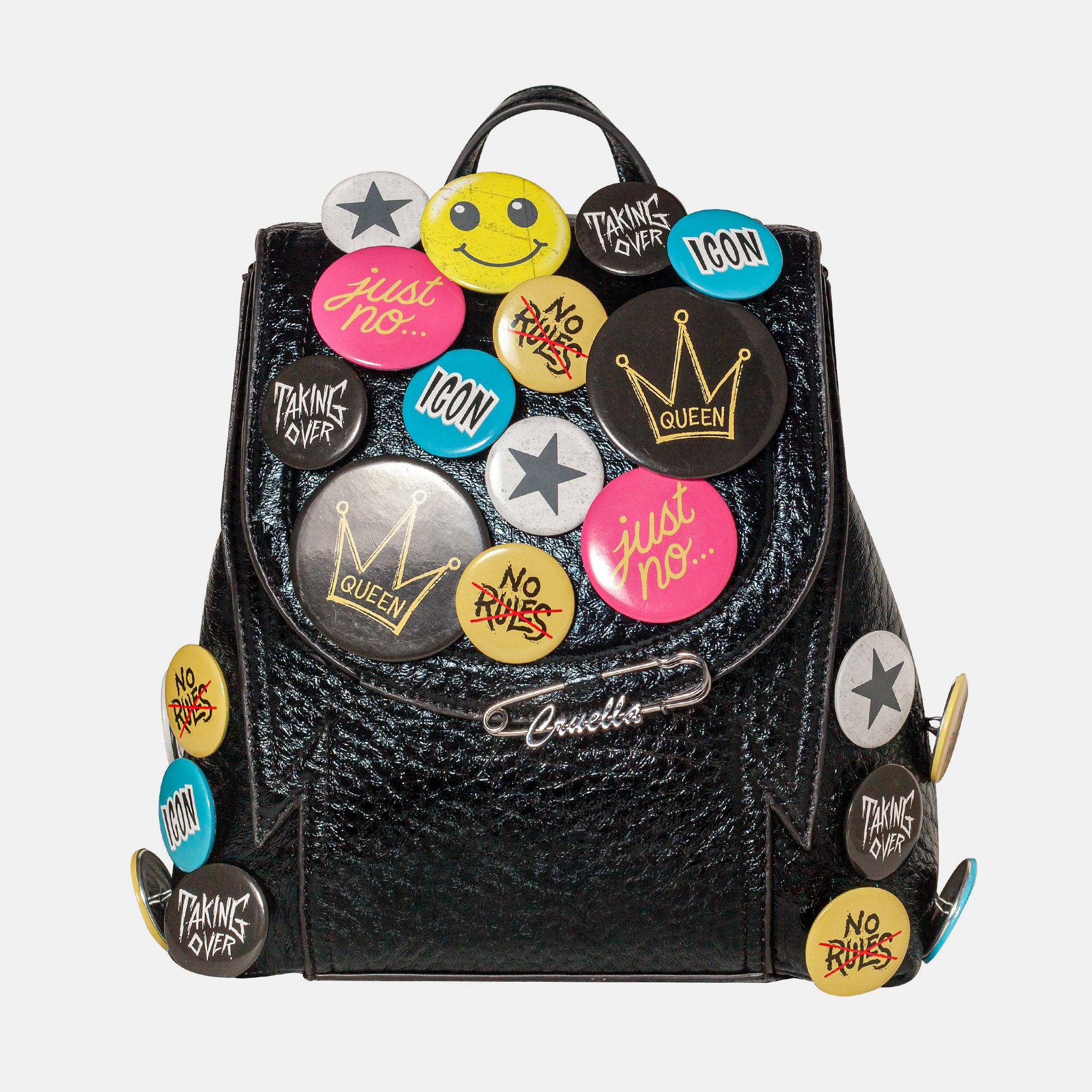Cruella Mini Backpack - Buttons