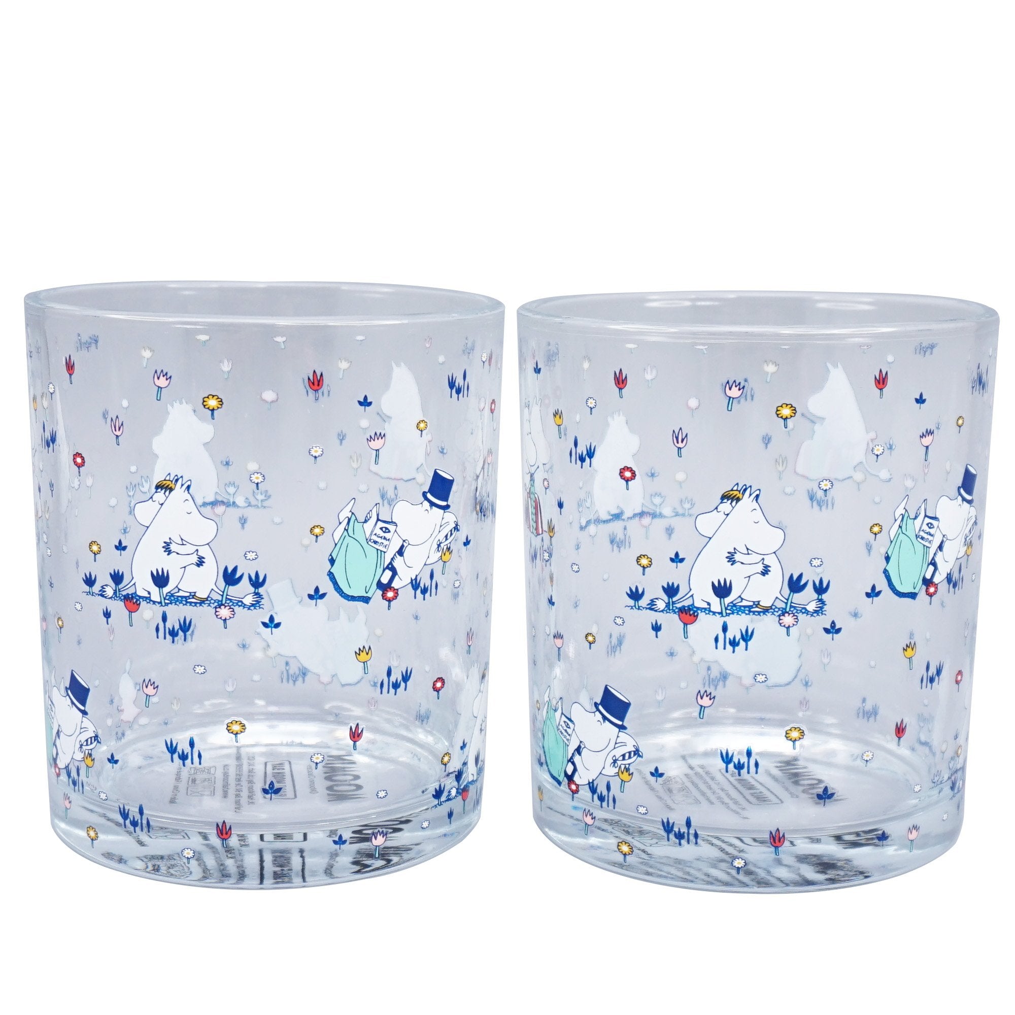 Glasses Set of 2 Boxed (300ml) - Moomin