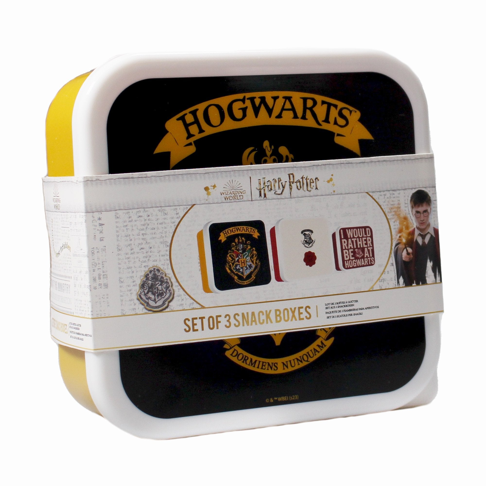 Snack Boxes Set of 3 - Harry Potter (Hogwarts)