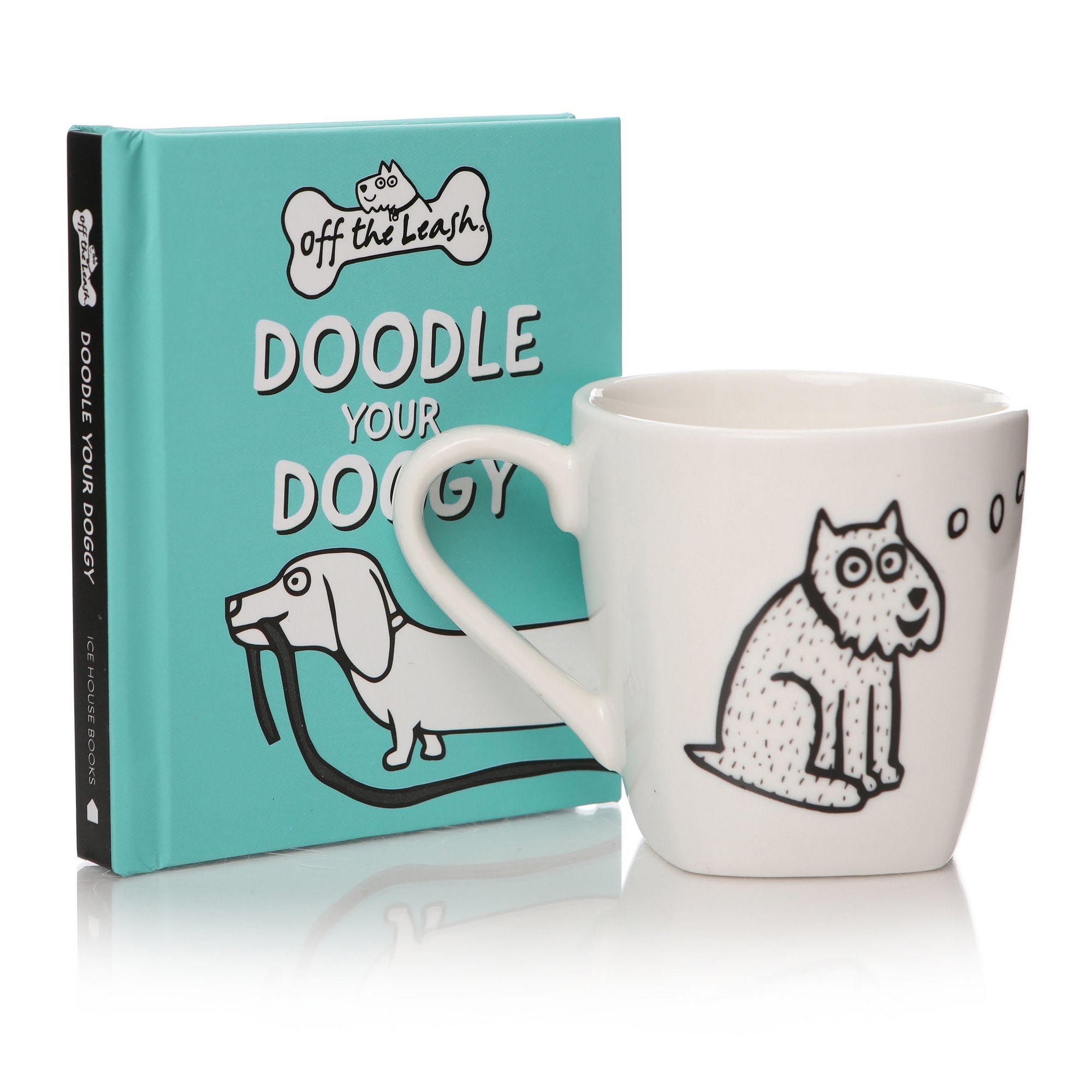 Off the Leash: Mini Book & Espresso Cup Gift Set