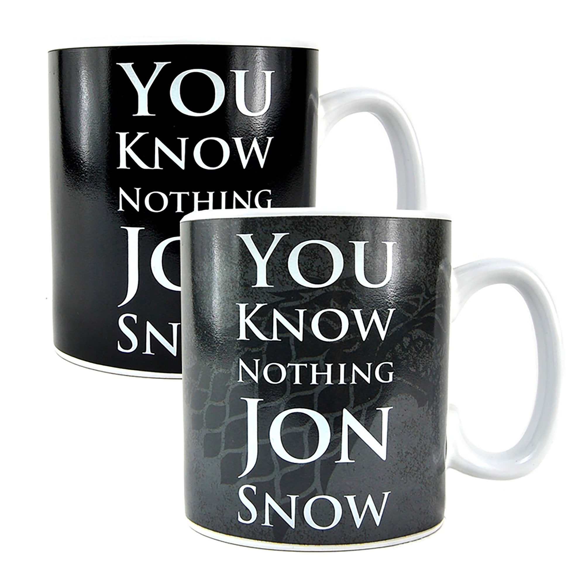 Game of Thrones Heat Changing Mug - Jon Snow