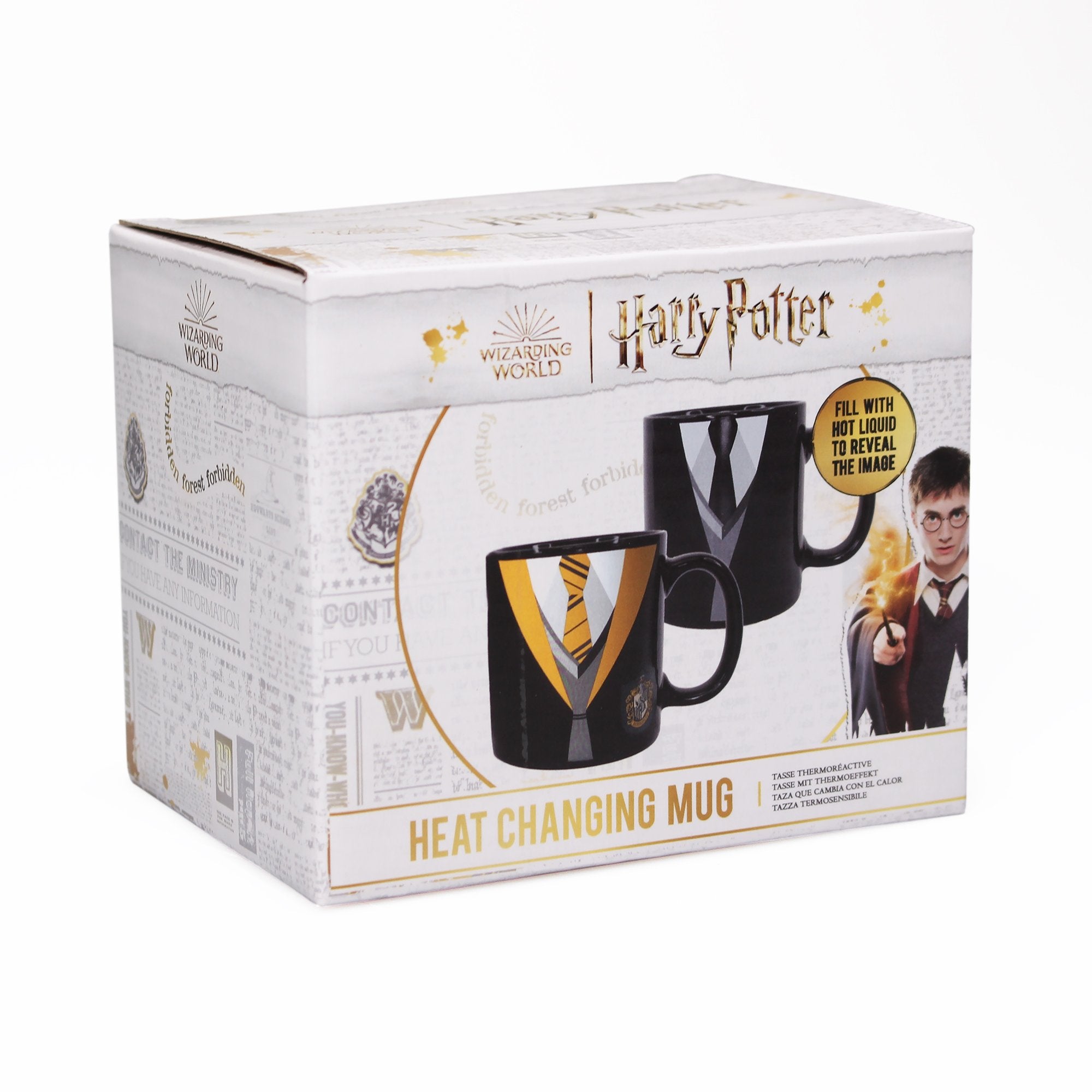 Mug Heat Changing Boxed (400ml) Harry Potter (Uniform Huff)