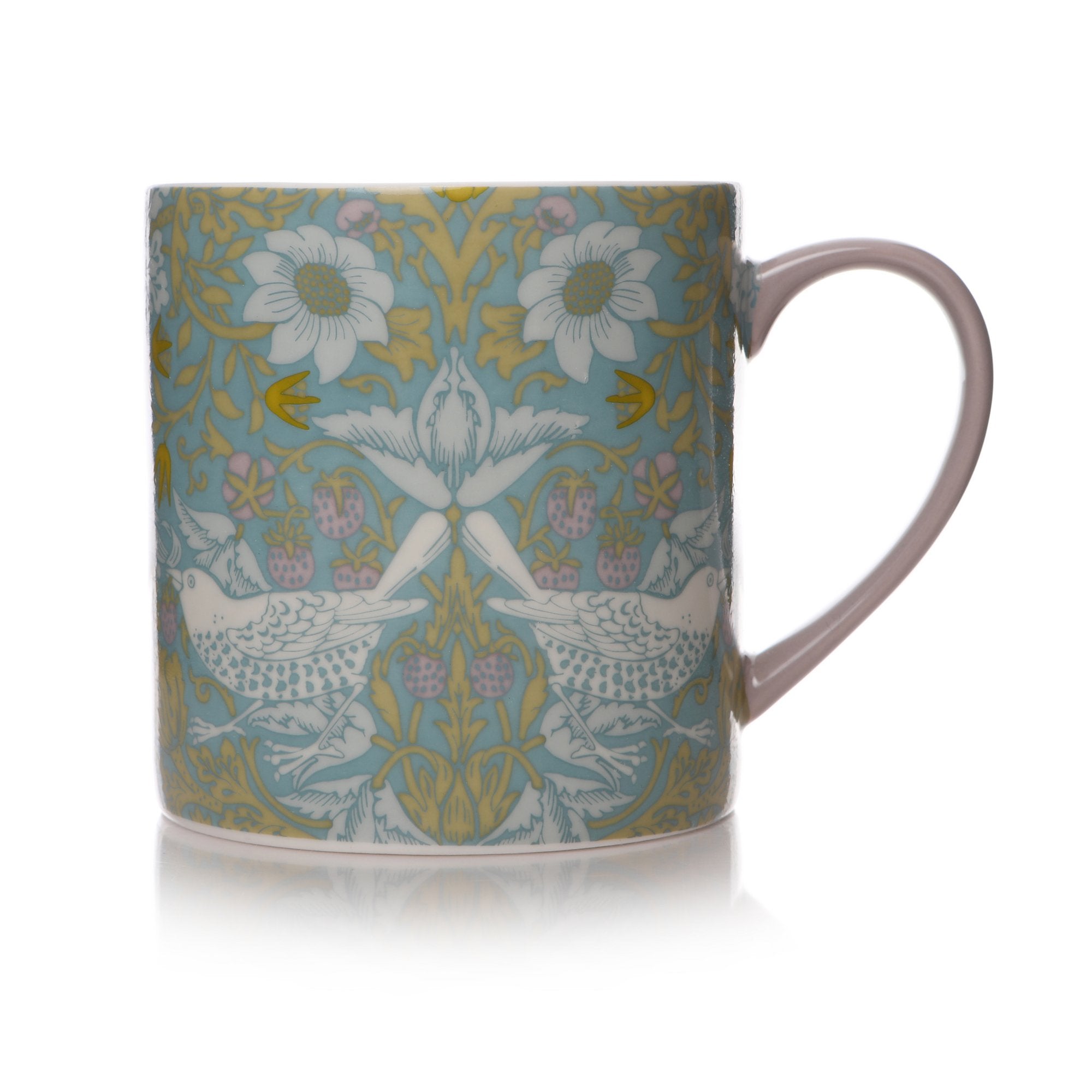 William Morris Boxed Mug - Strawberry Thief