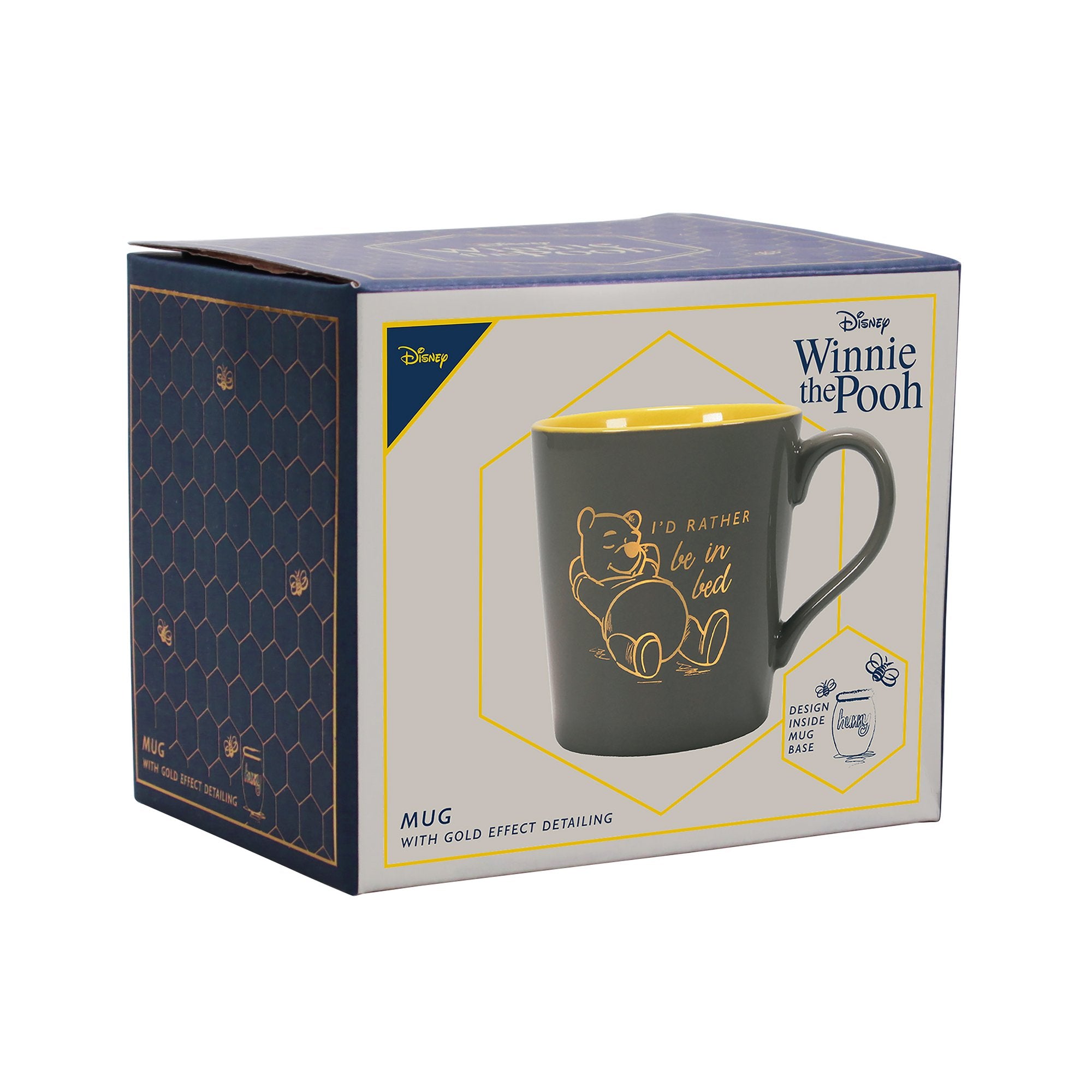 Winnie the Pooh Tapered Mug - I'd Rather Be in Bed