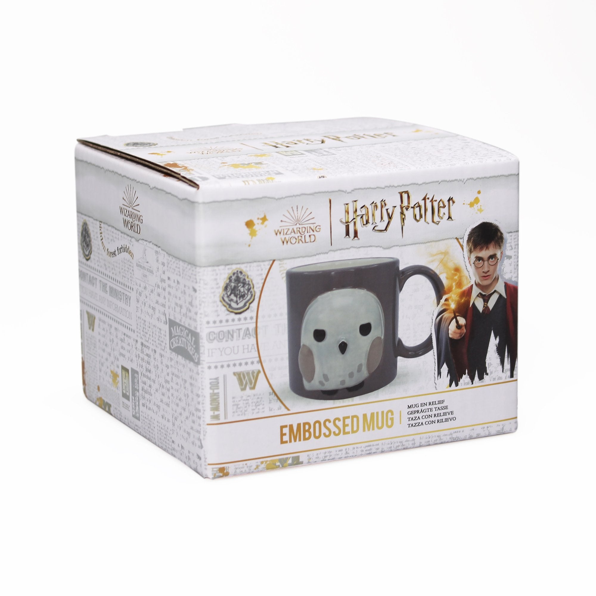 Mug Boxed Embossed (350ml) - Harry Potter Kawaii (Hedwig)
