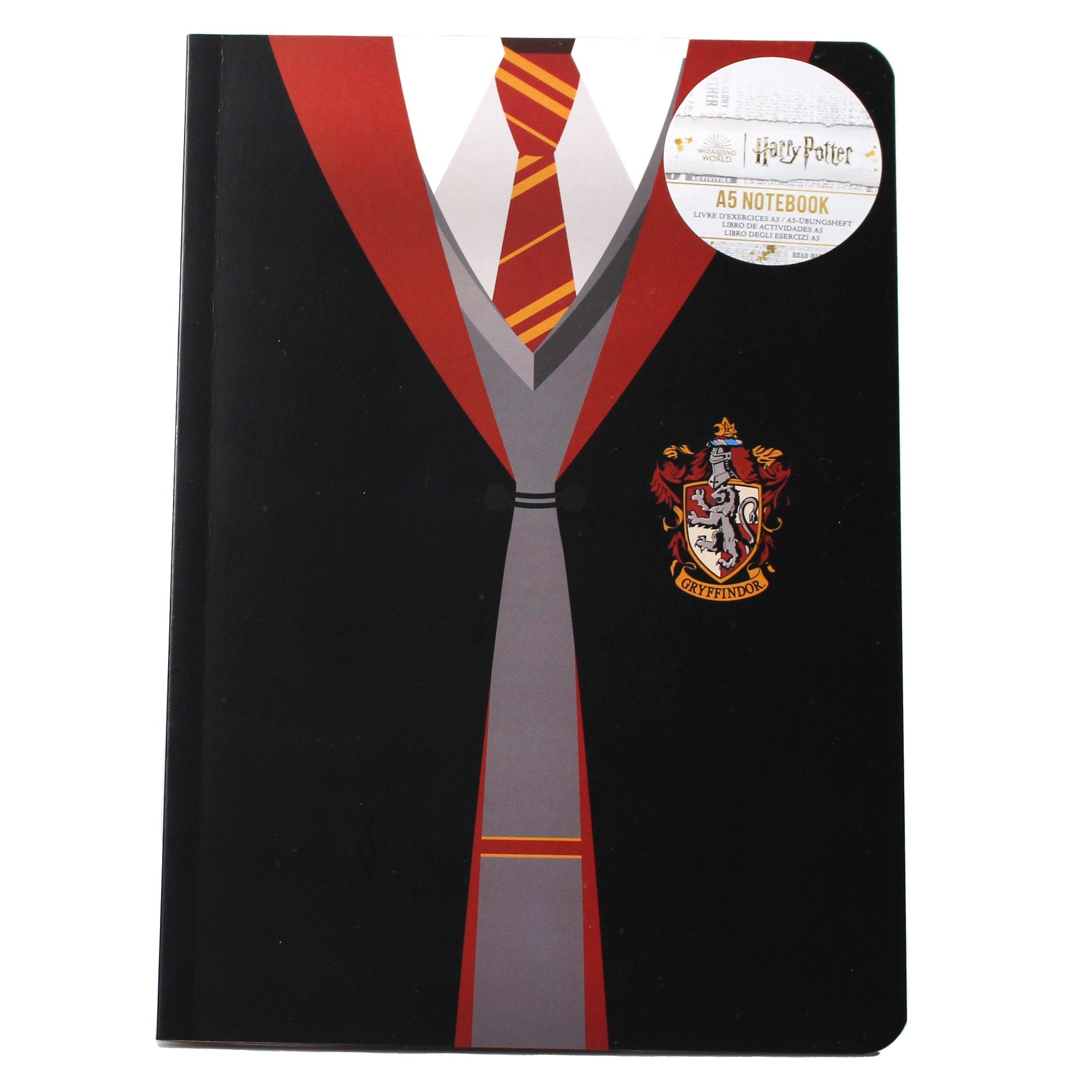 A5 Notebook Soft - Harry Potter (Uniform Gryffindor)