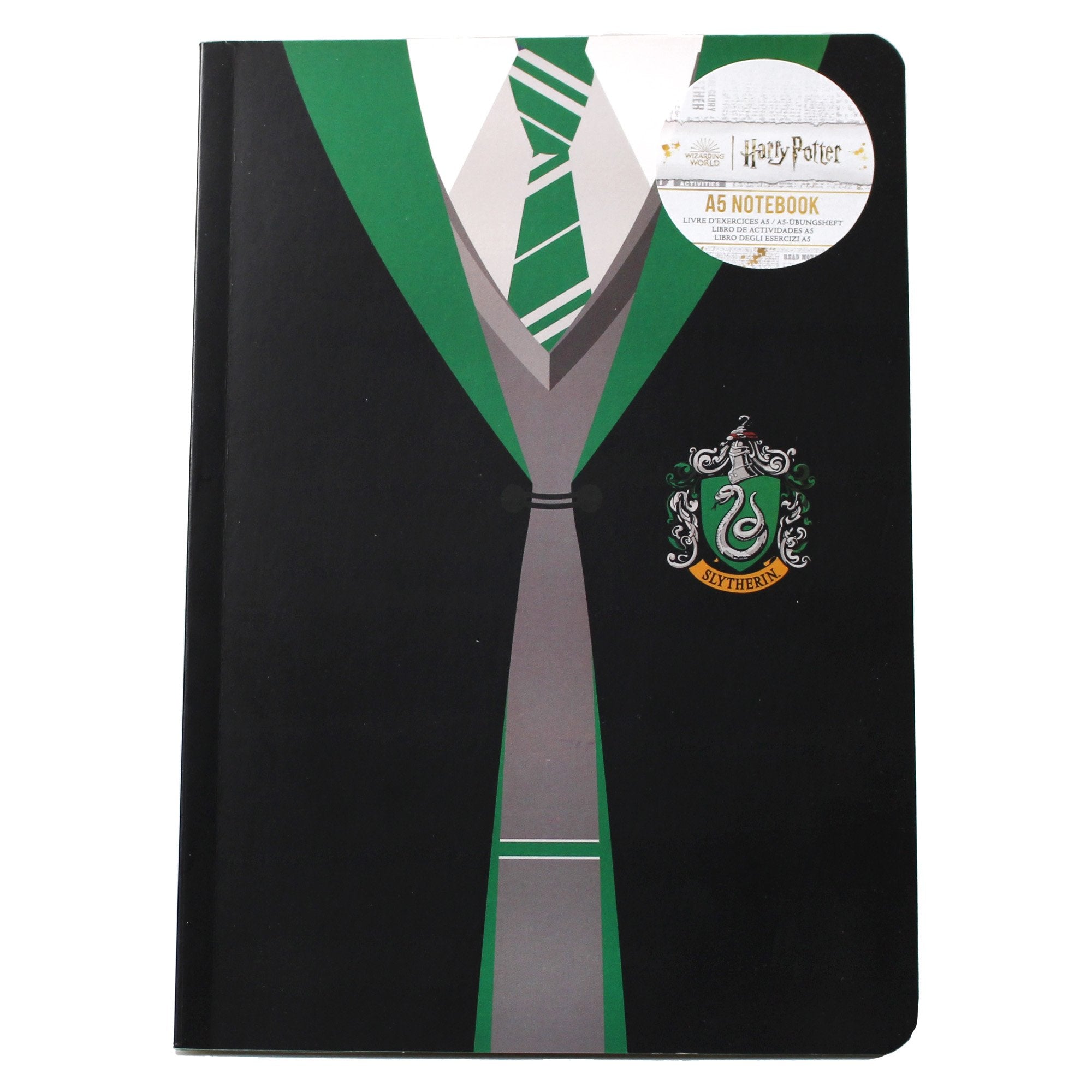 A5 Notebook Soft - Harry Potter (Uniform Slytherin)