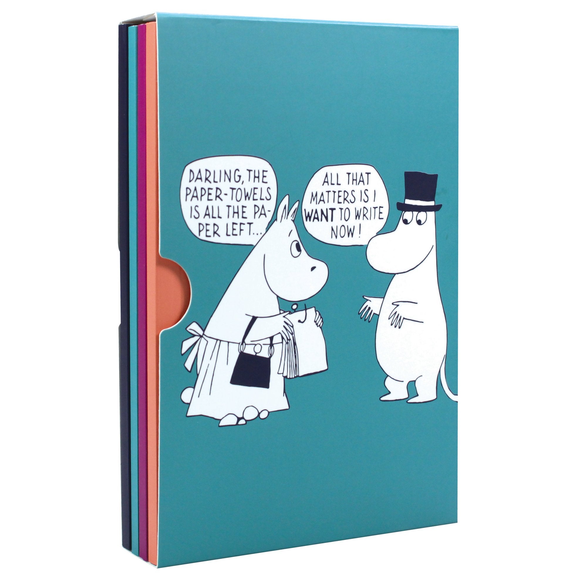 A6 Notebook Set 4 - Moomin (I Want To Write Now!)