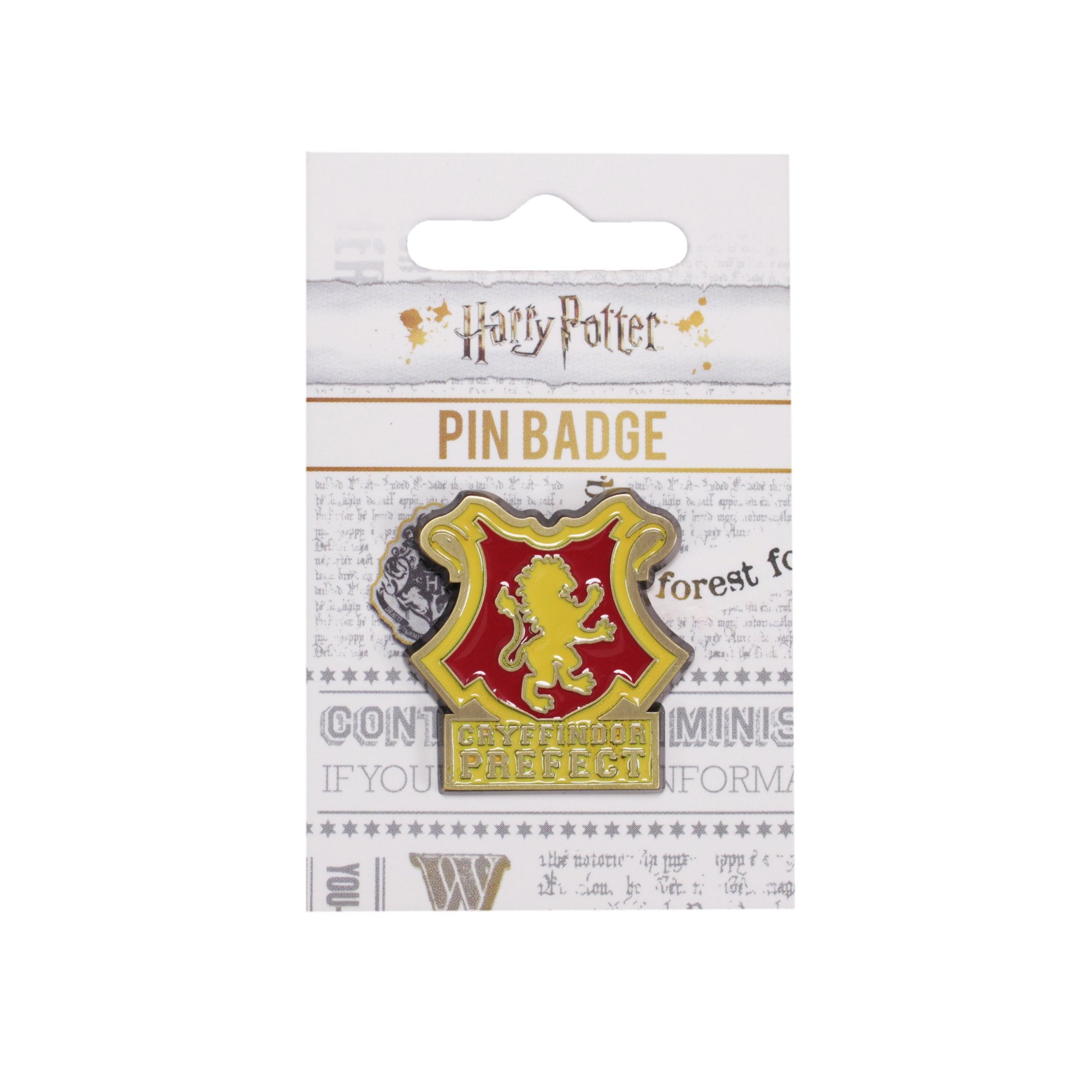 Harry Potter Pin Badge - Gryffindor Prefect