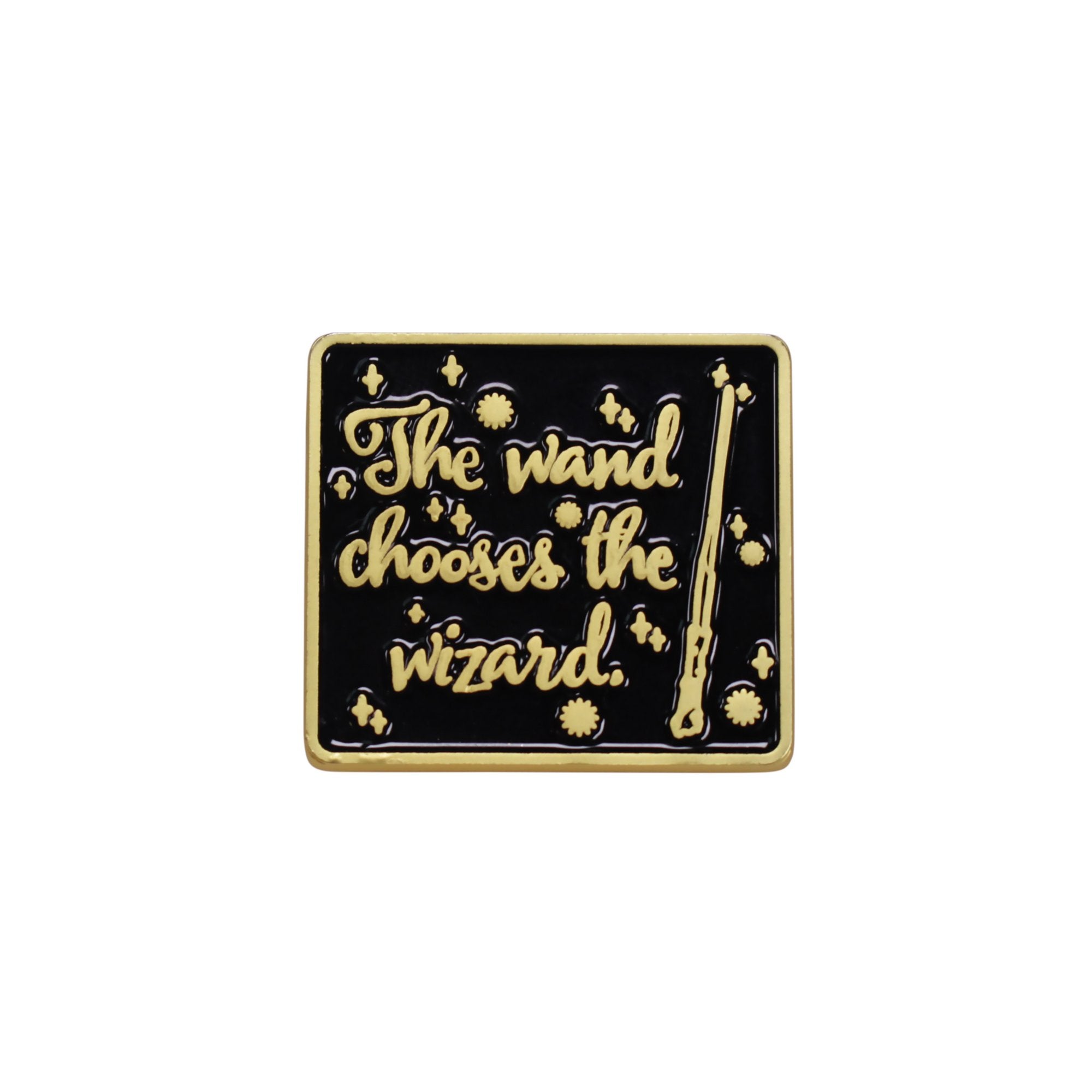 Harry Potter Pin Badge - Wand chooses the Wizard