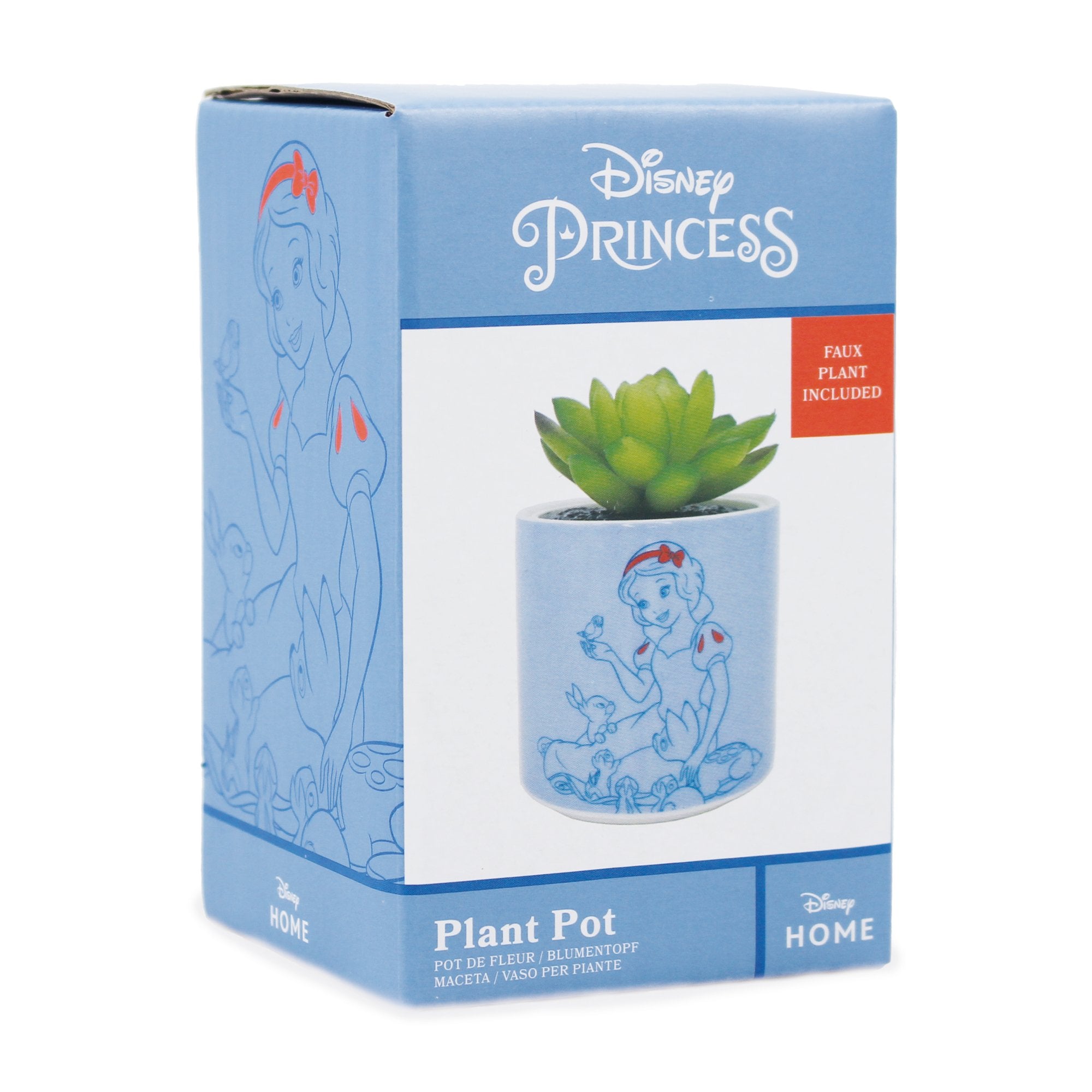 Plant Pot Faux Boxed (6.5cm) - Disney Snow White
