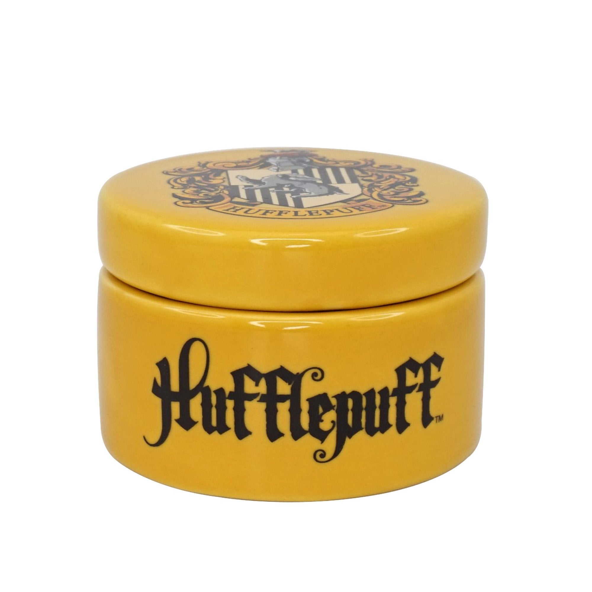 Box Round Ceramic (6cm) - Harry Potter (Hufflepuff)