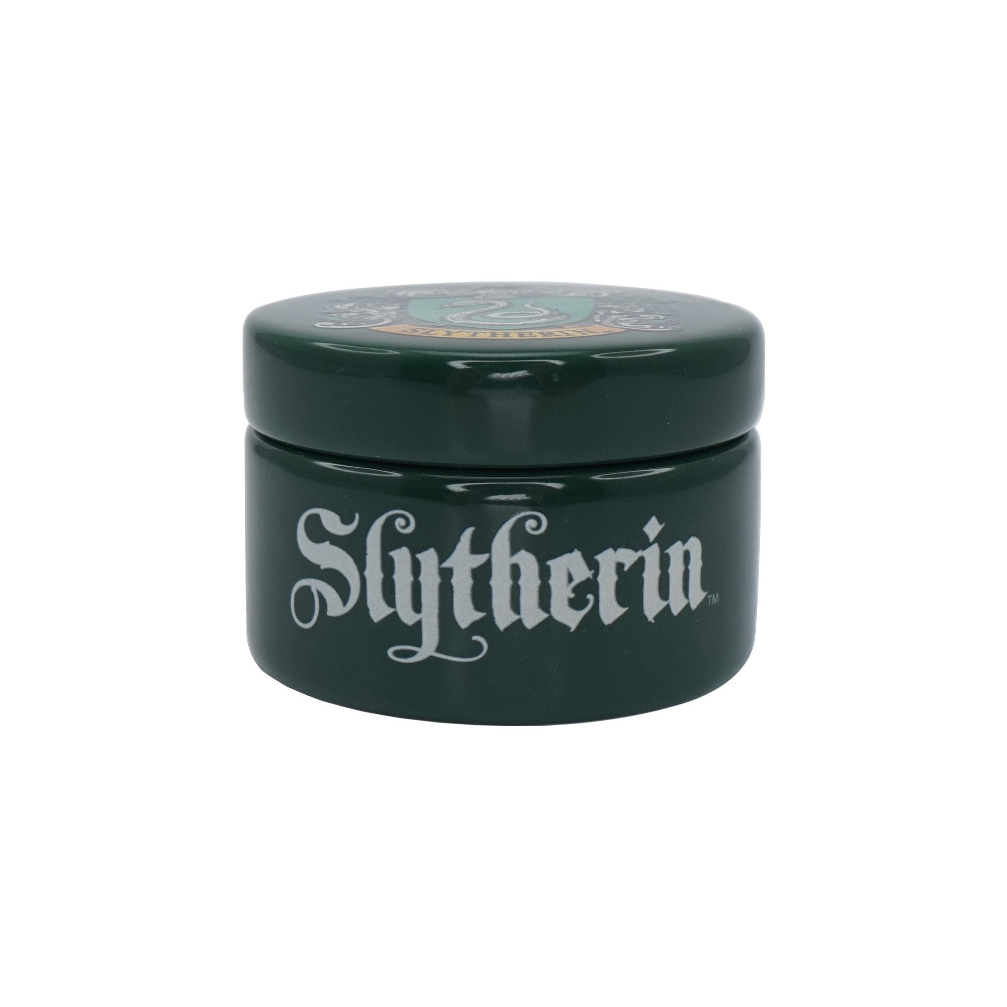 Box Round Ceramic (6cm) - Harry Potter (Slytherin)