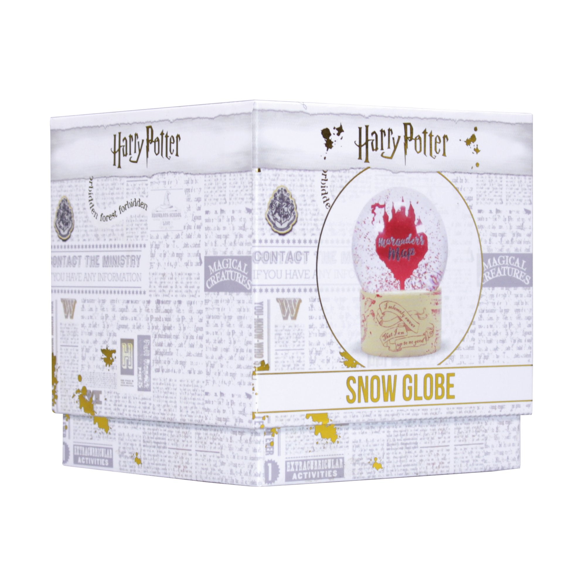 Snow Globe Boxed (65mm) - Harry Potter (Marauder's Map)