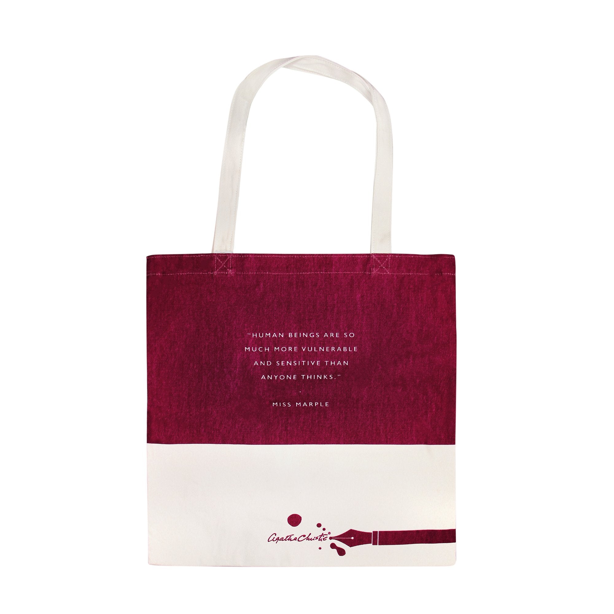 Shopper Recycled Cotton - Agatha Christie (Library)