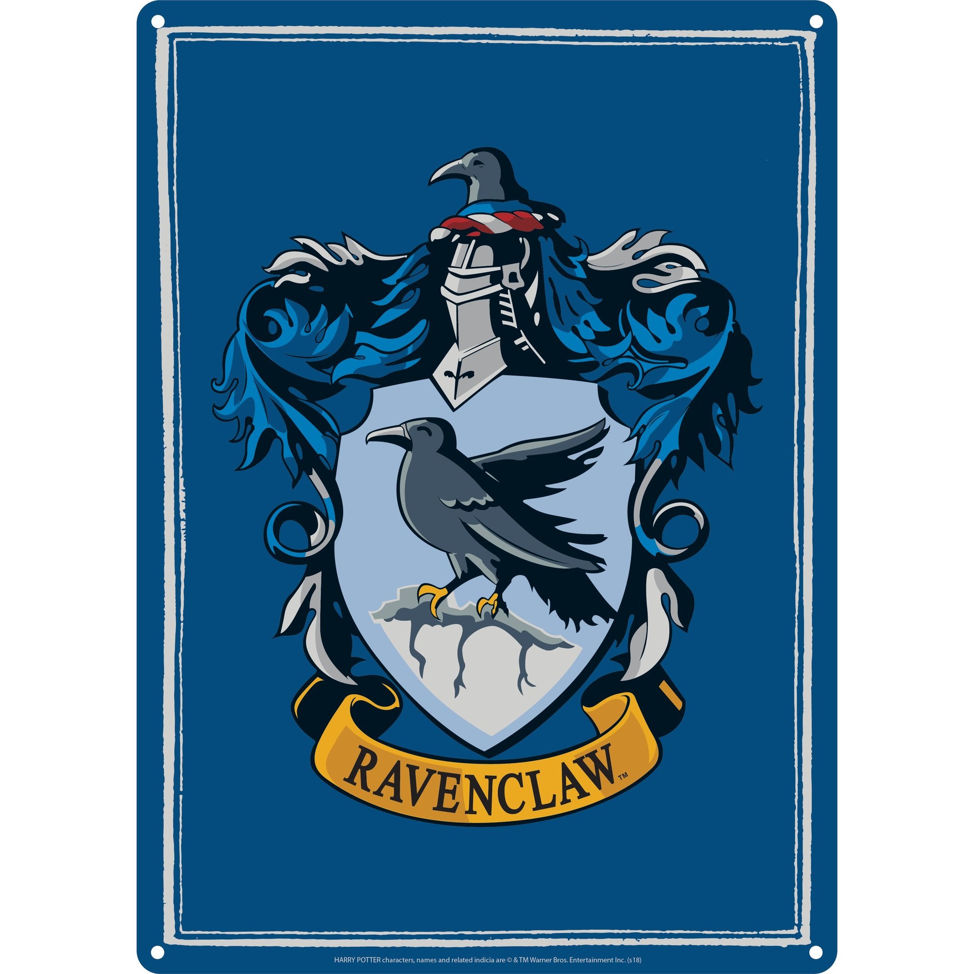Harry Potter Tin Sign - Ravenclaw Crest