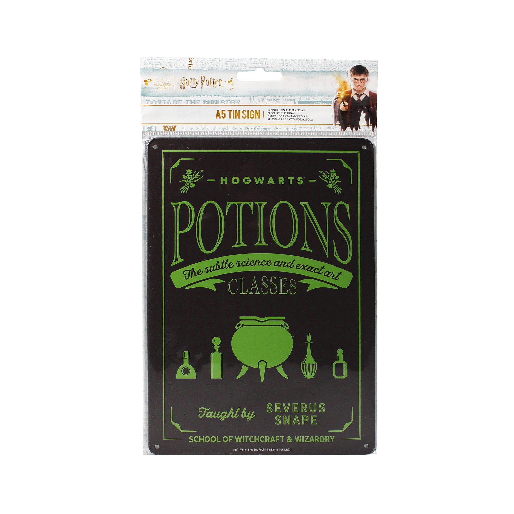 Tin Sign A5 - Harry Potter (Potions)